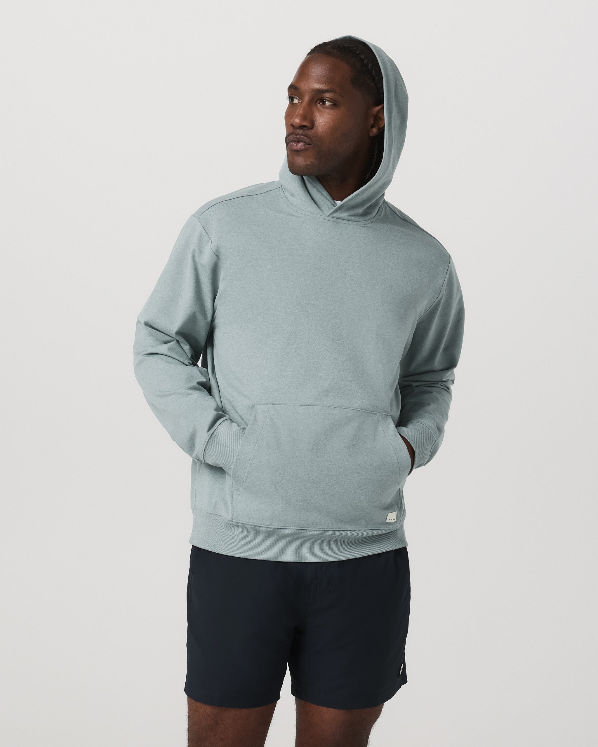 Coronado Pullover Hoodie 2.0 | Misty Blue Heather