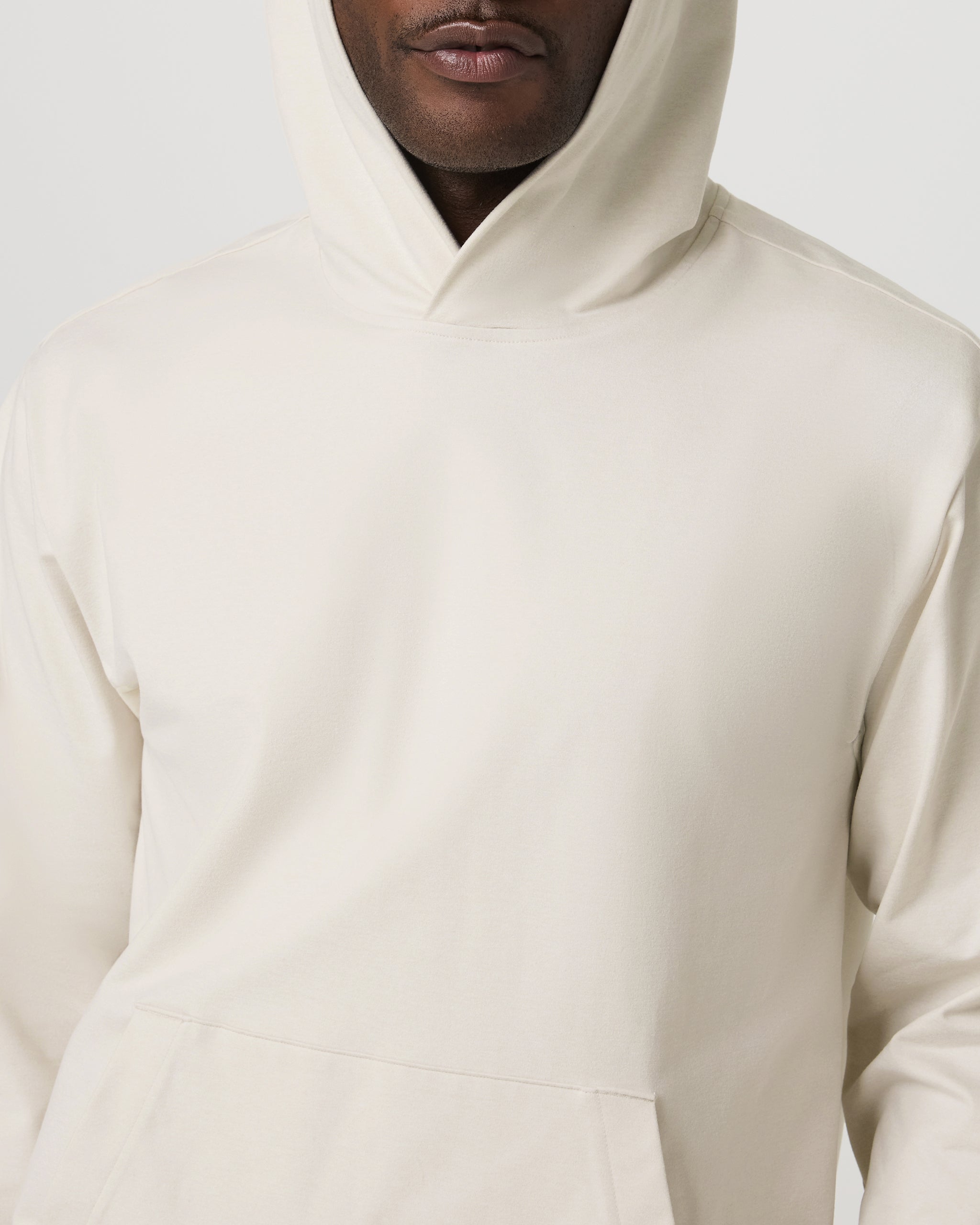 Coronado Pullover Hoodie 2.0 | Ivory Heather - Image 2