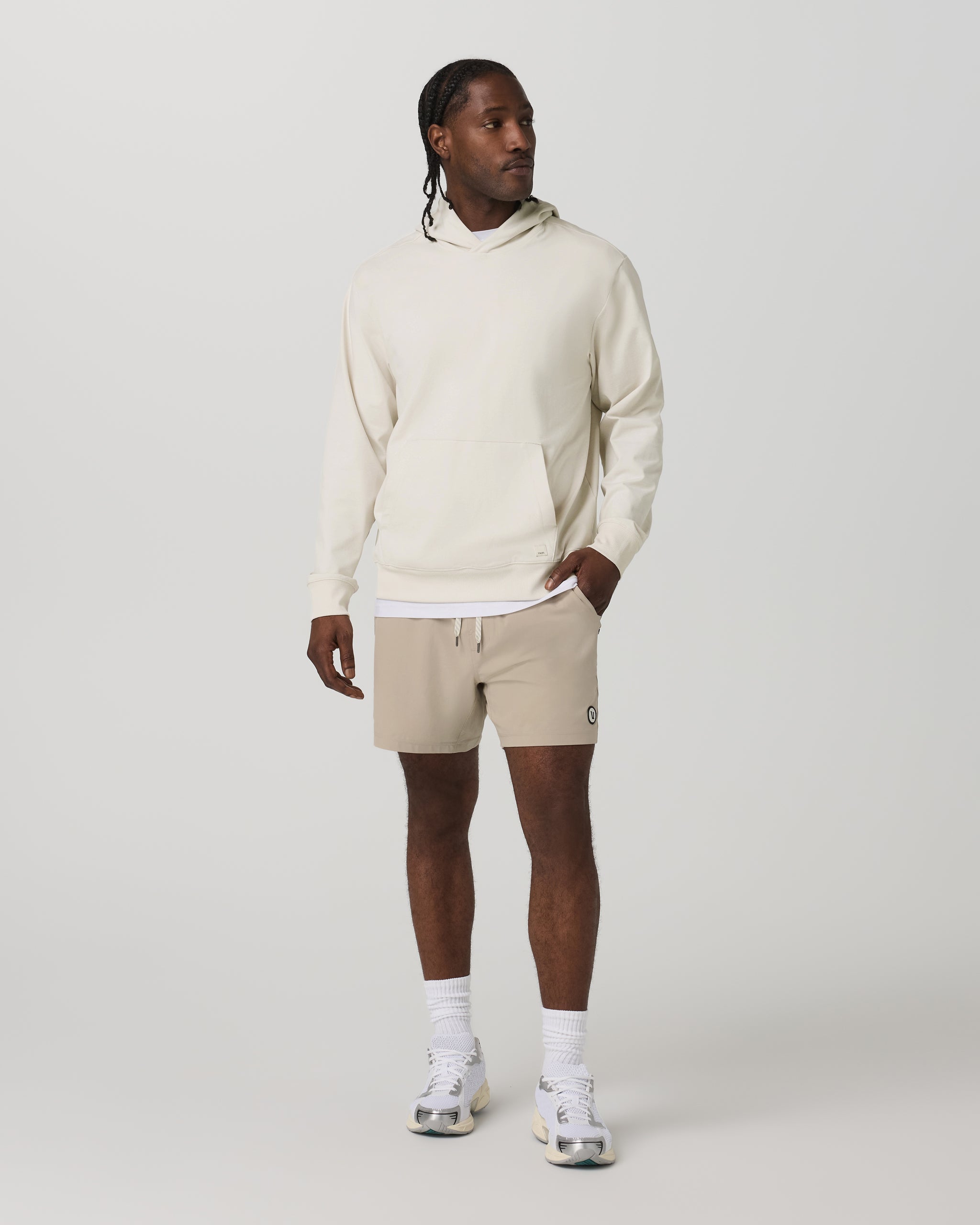 Coronado Pullover Hoodie 2.0 | Ivory Heather - Image 4