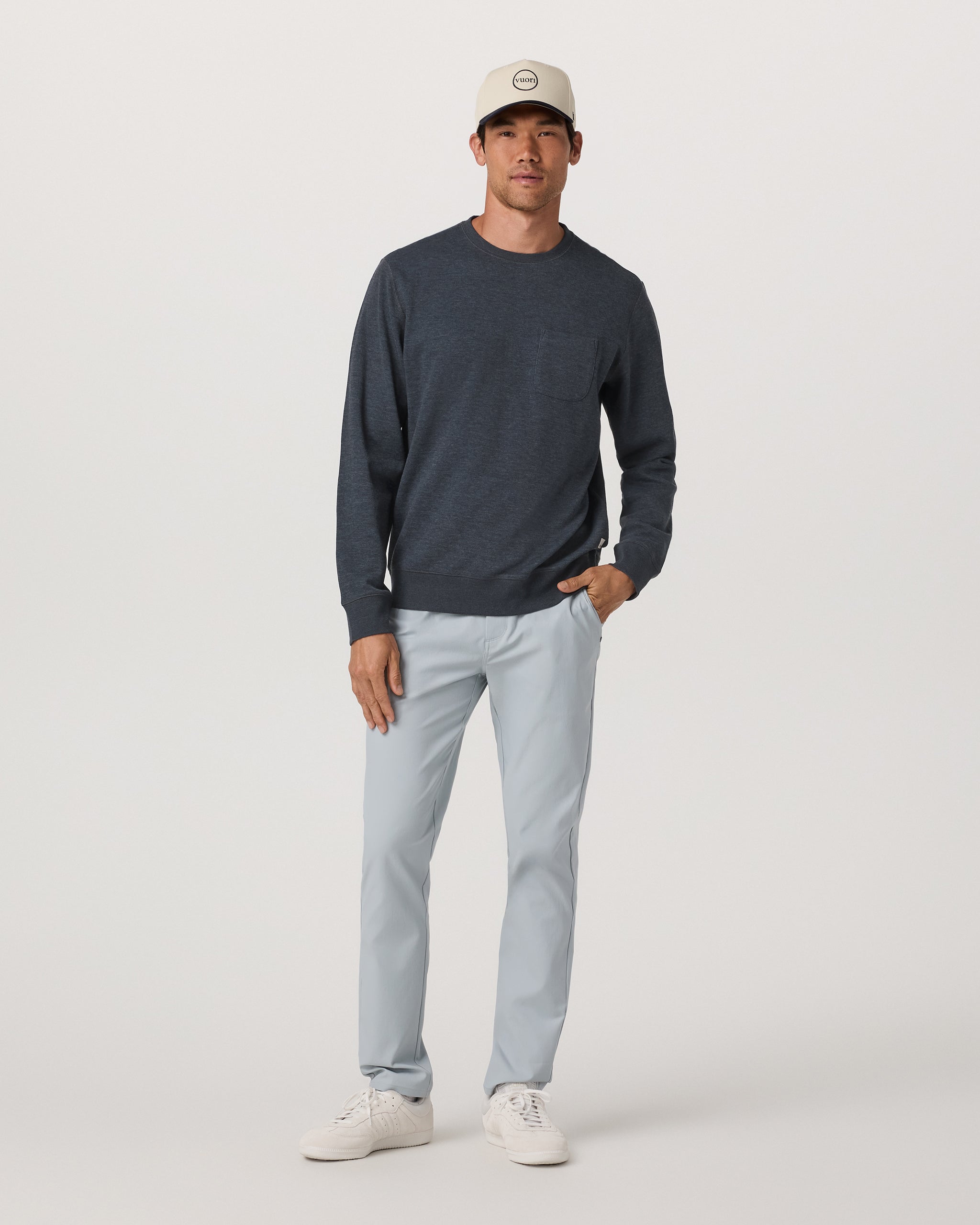 Jeffreys Crew 2.0 | Navy Heather - Image 5