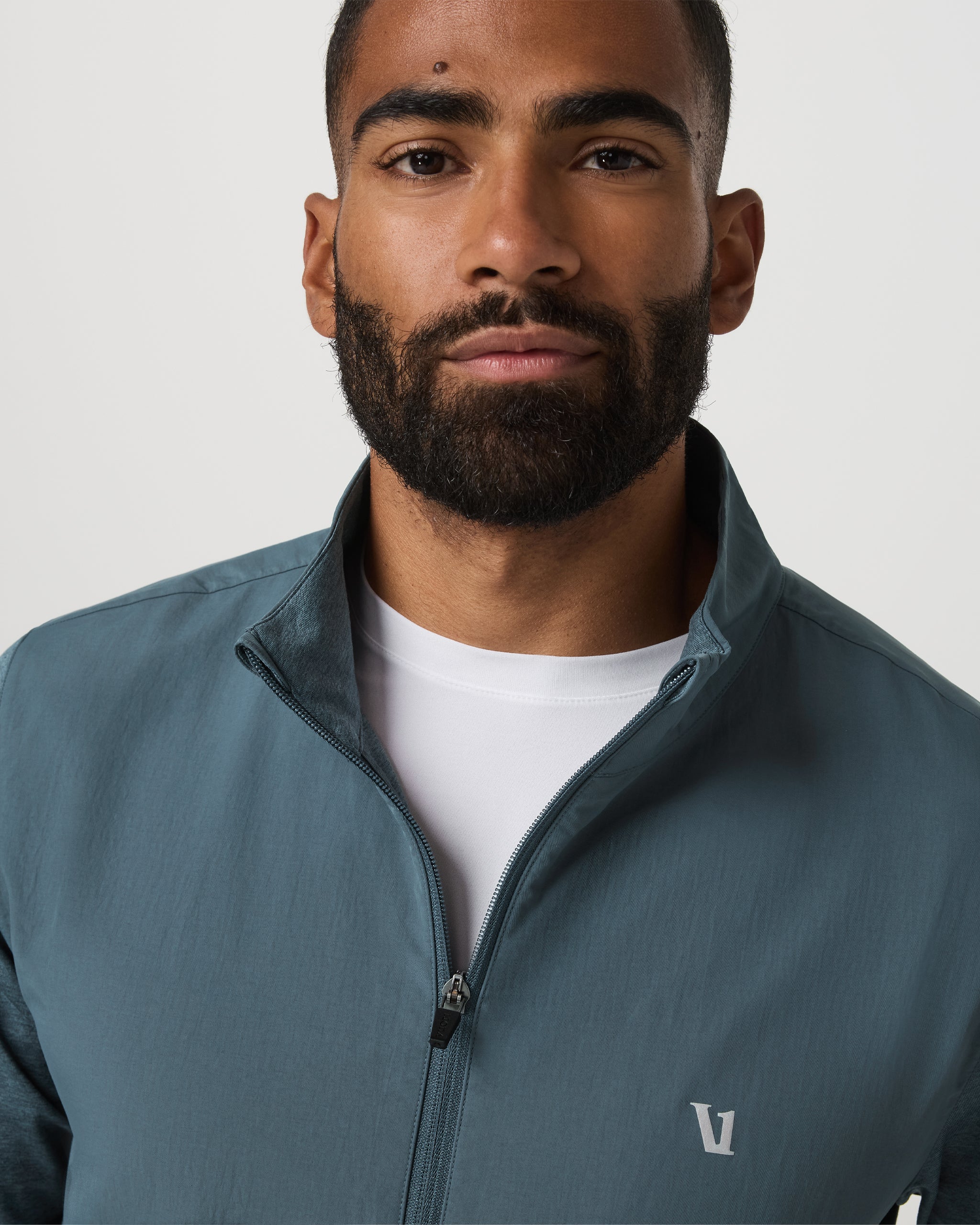 Sunday Element Half Zip | Blue Sea Heather - Image 2