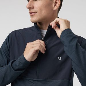Sunday Element Half Zip | Ink Heather