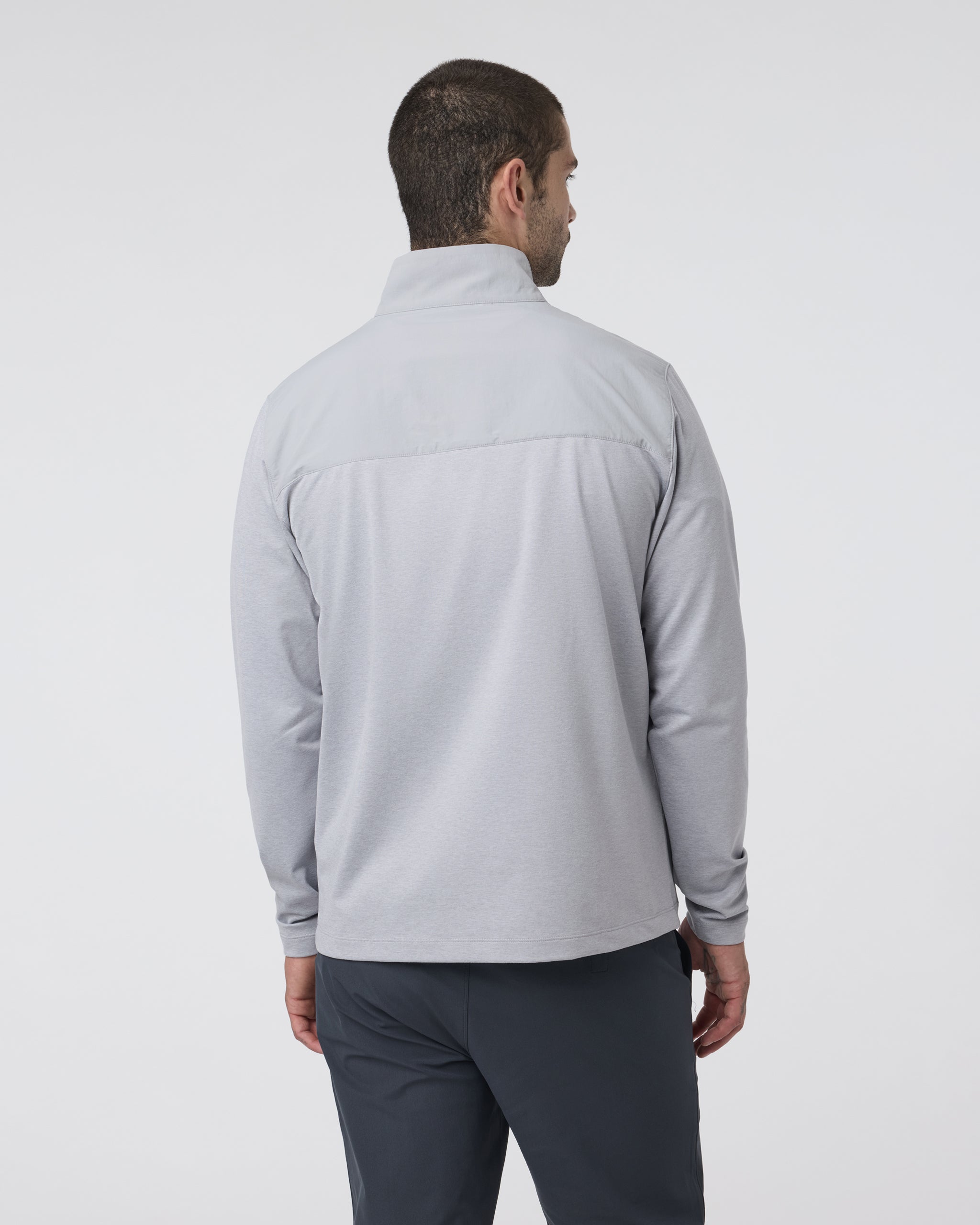 Sunday Element Half Zip | Platinum Heather - Image 4