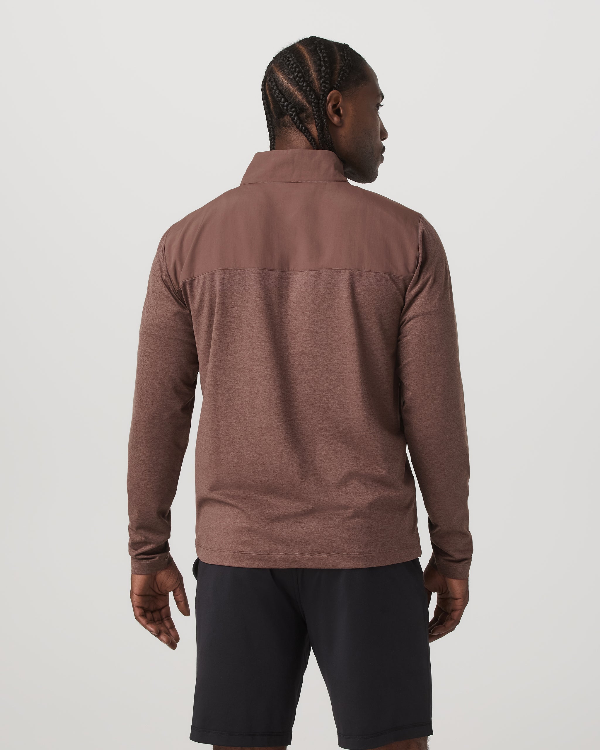 Sunday Element Half Zip | Sable Heather - Image 3