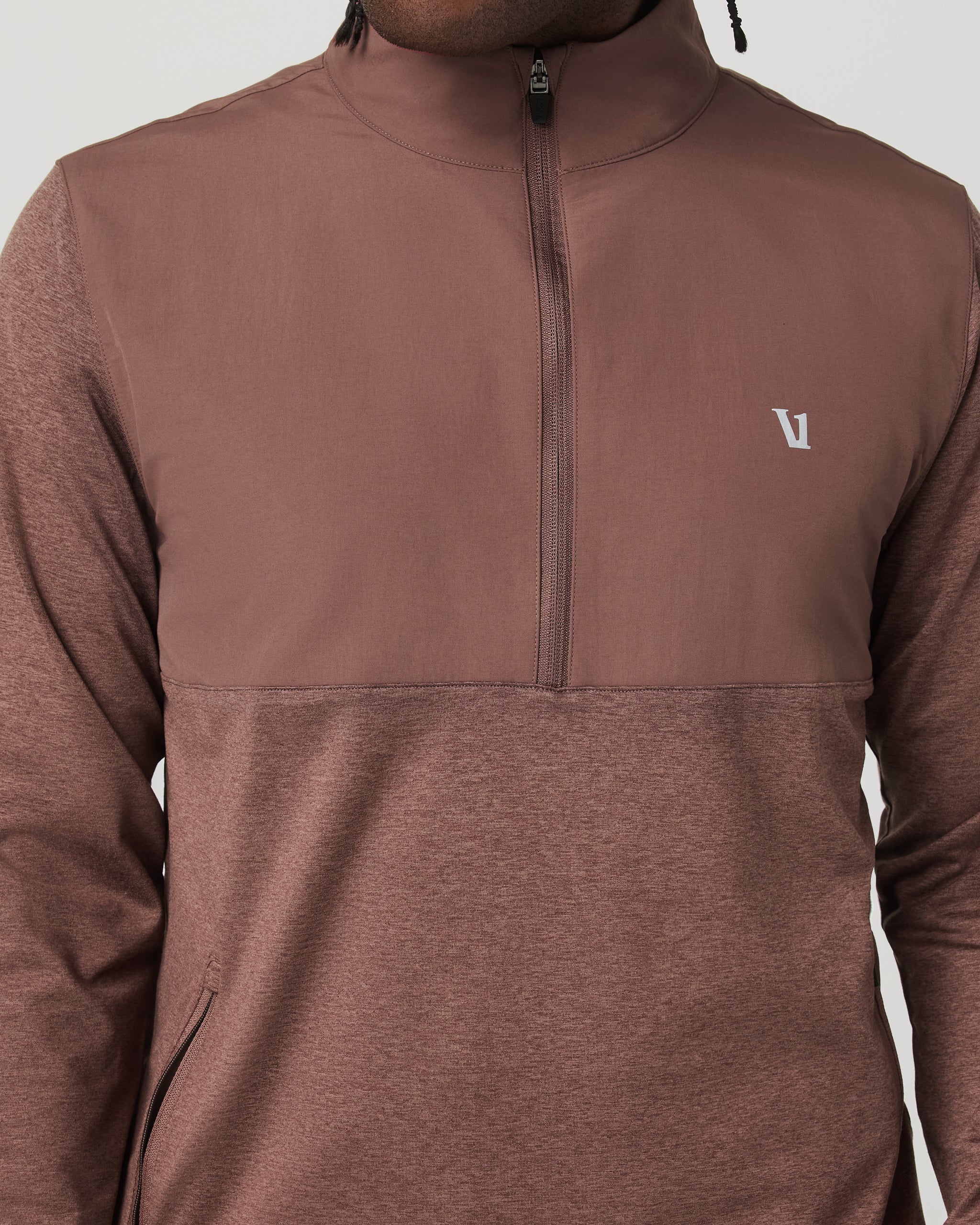 Sunday Element Half Zip | Sable Heather - Image 2