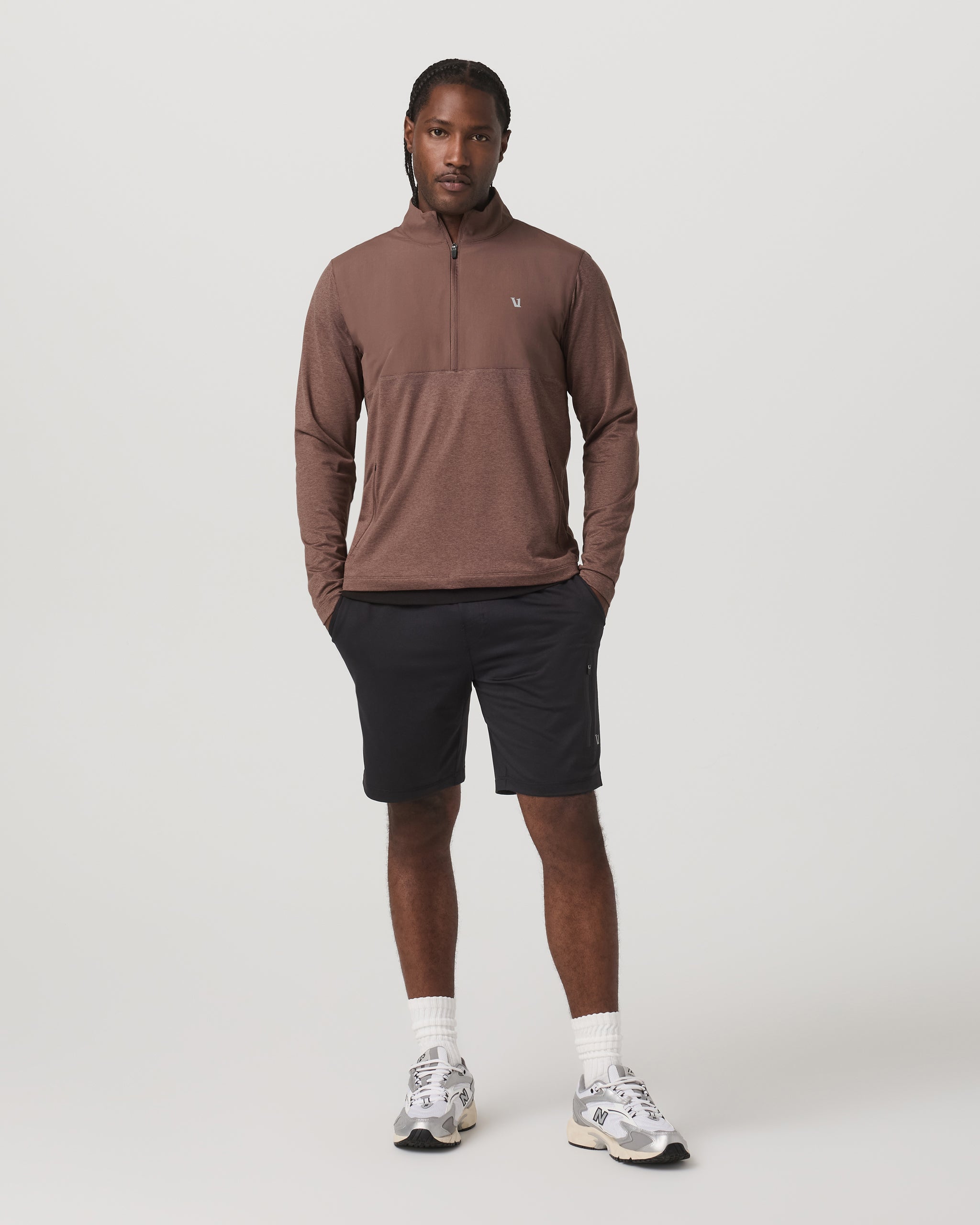 Sunday Element Half Zip | Sable Heather - Image 4