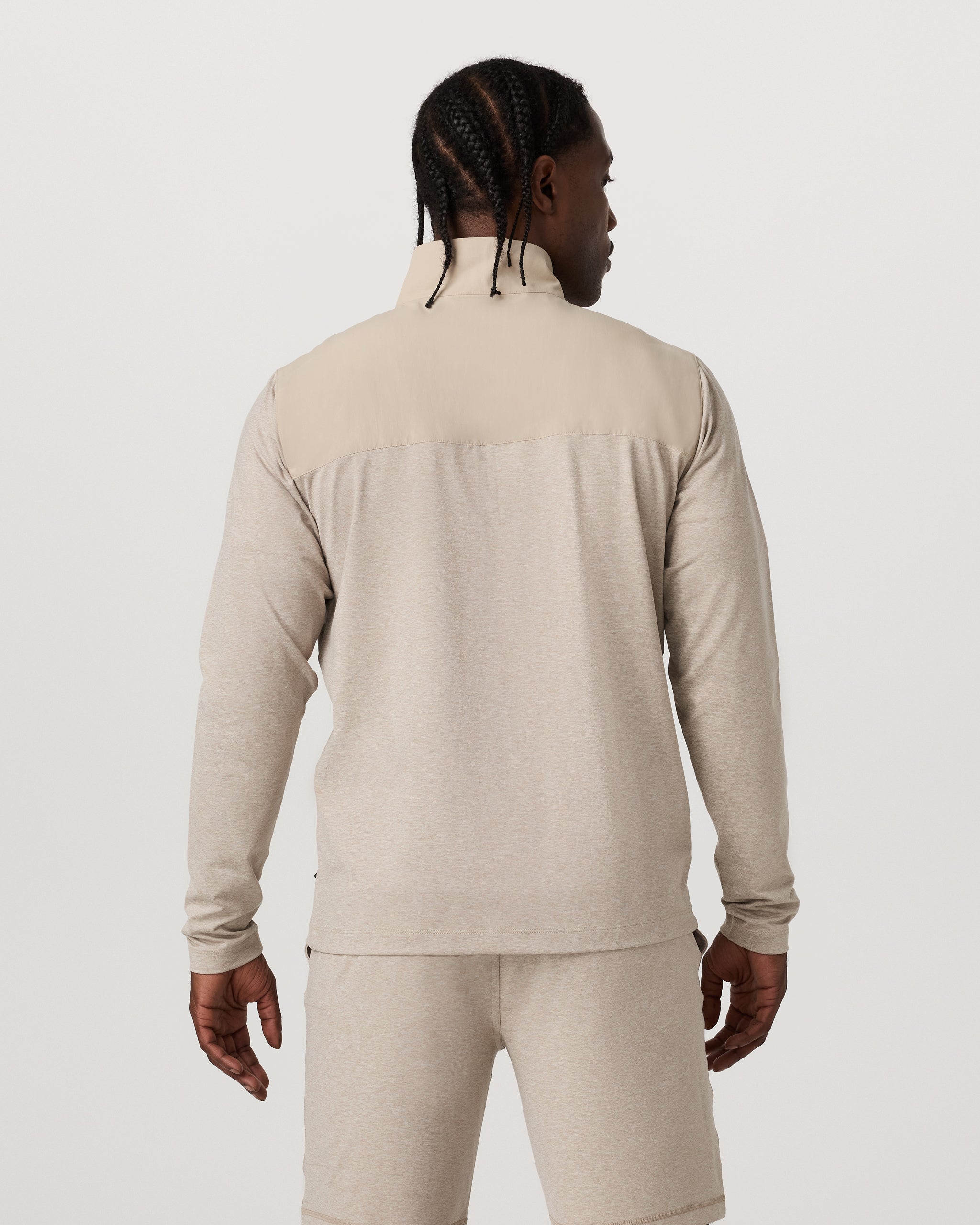 Sunday Element Half Zip | Toast Heather - Image 4
