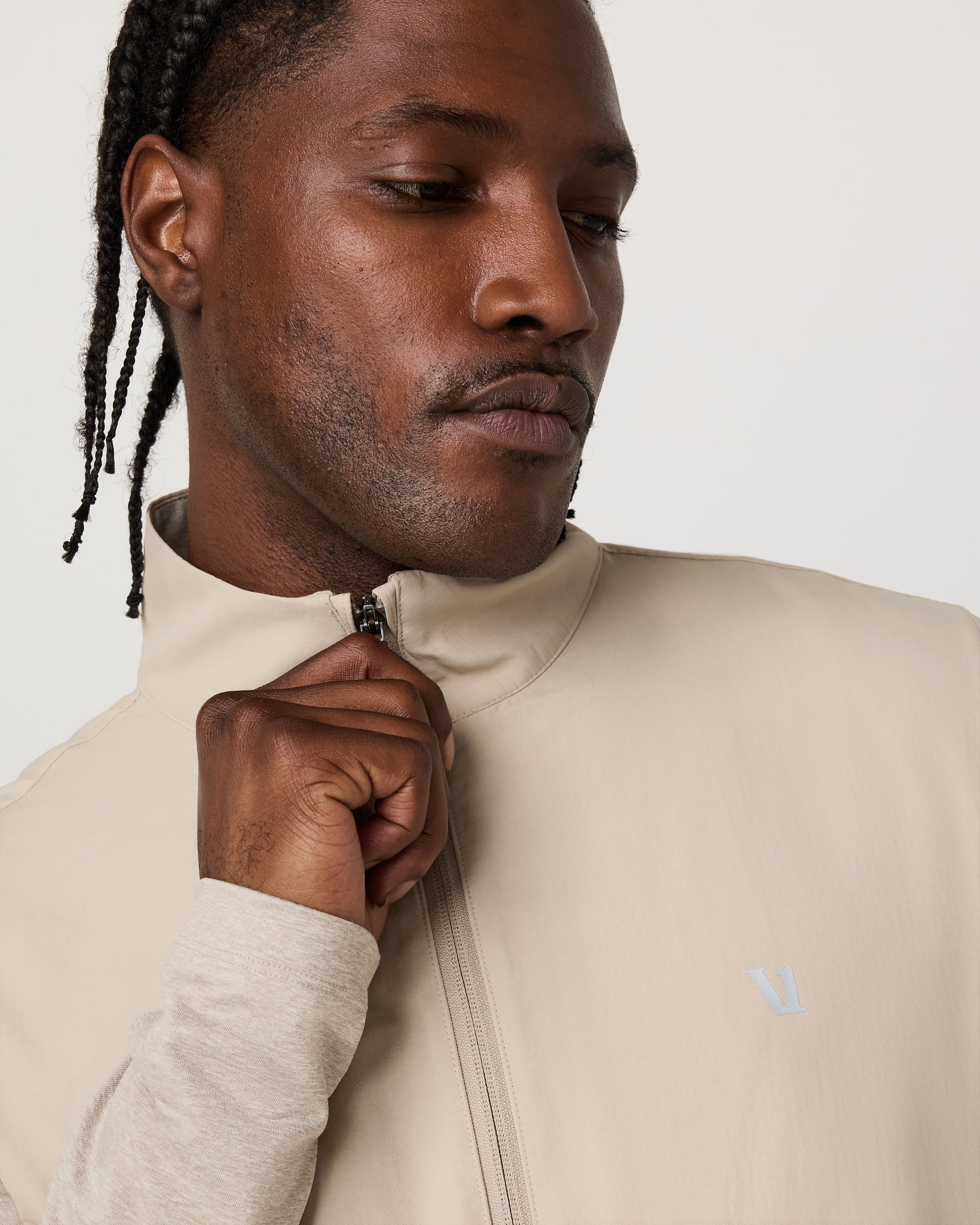 Sunday Element Half Zip | Toast Heather - Image 2