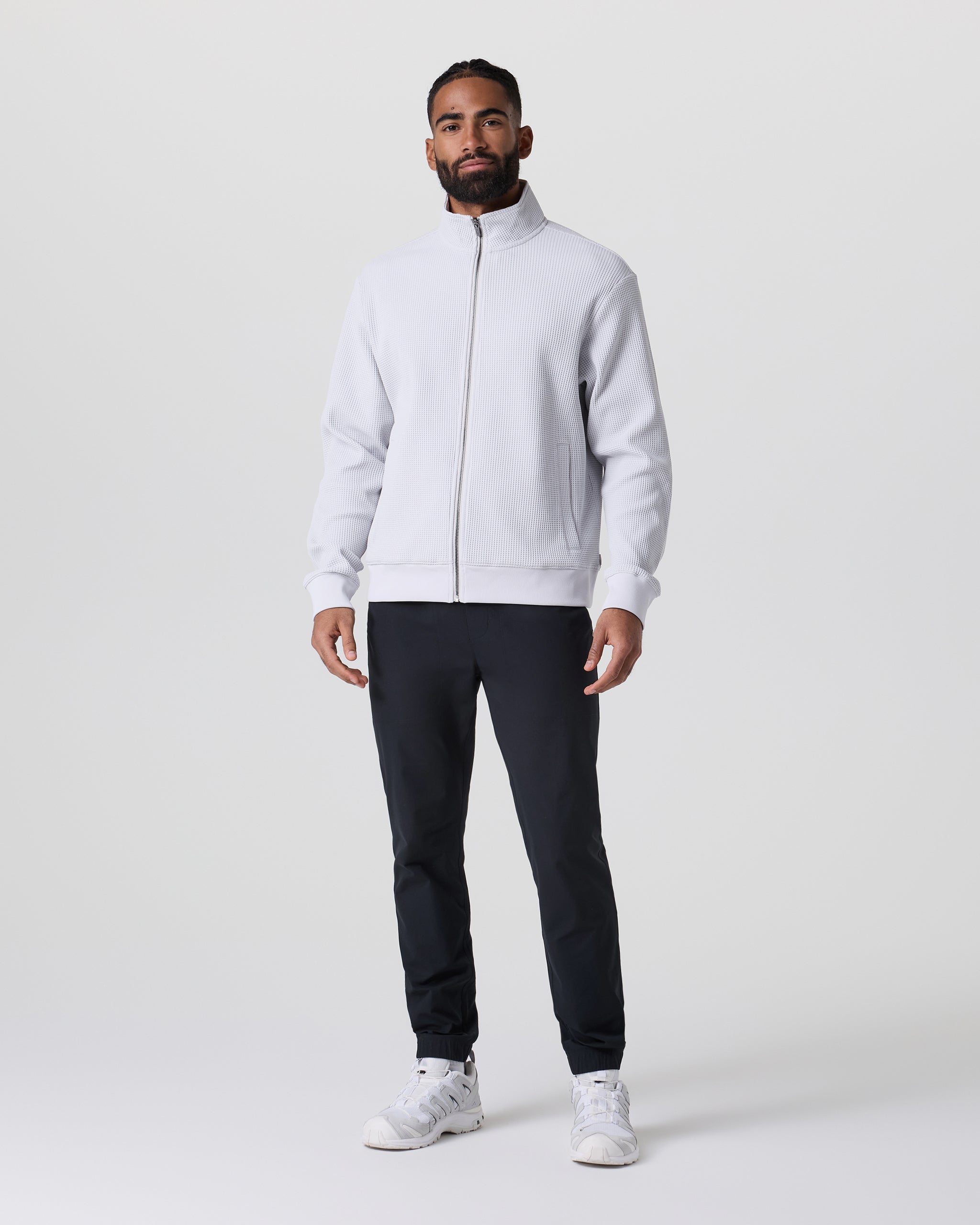 Jamestown Full Zip | Frost Grey - Image 4