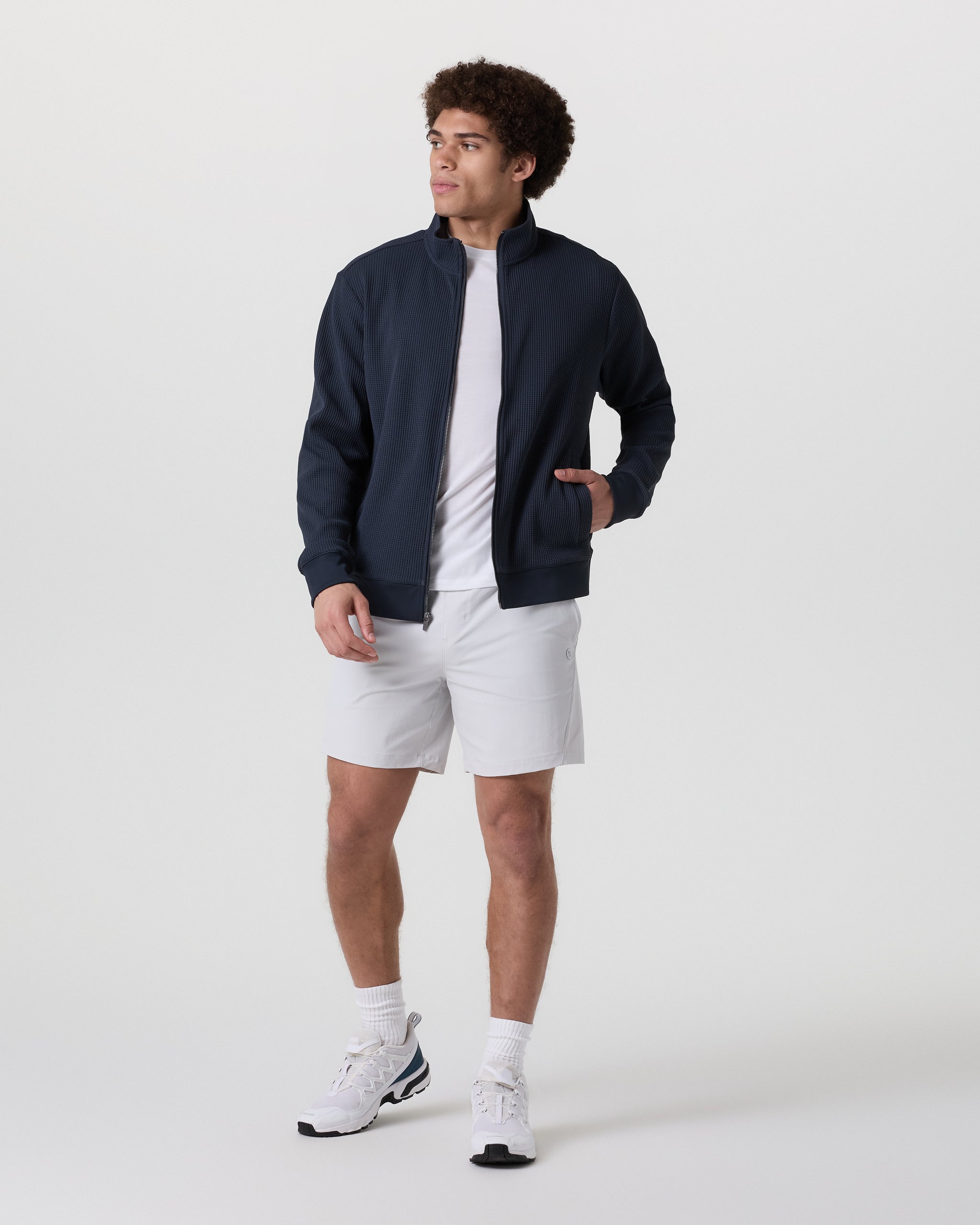 Jamestown Full Zip | Navy - Image 3