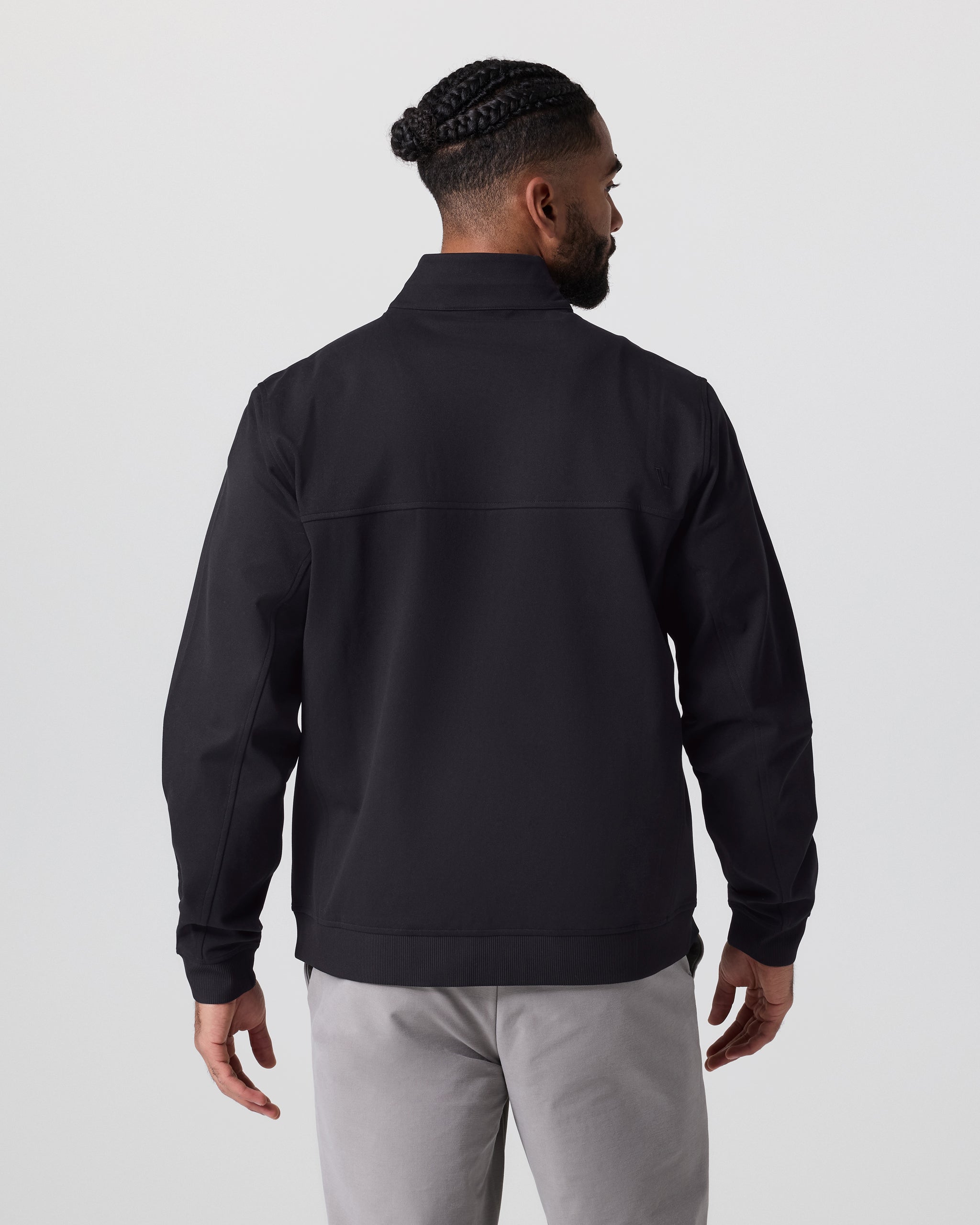 Vuori Meta™ Twill Full Zip | Black - Image 4