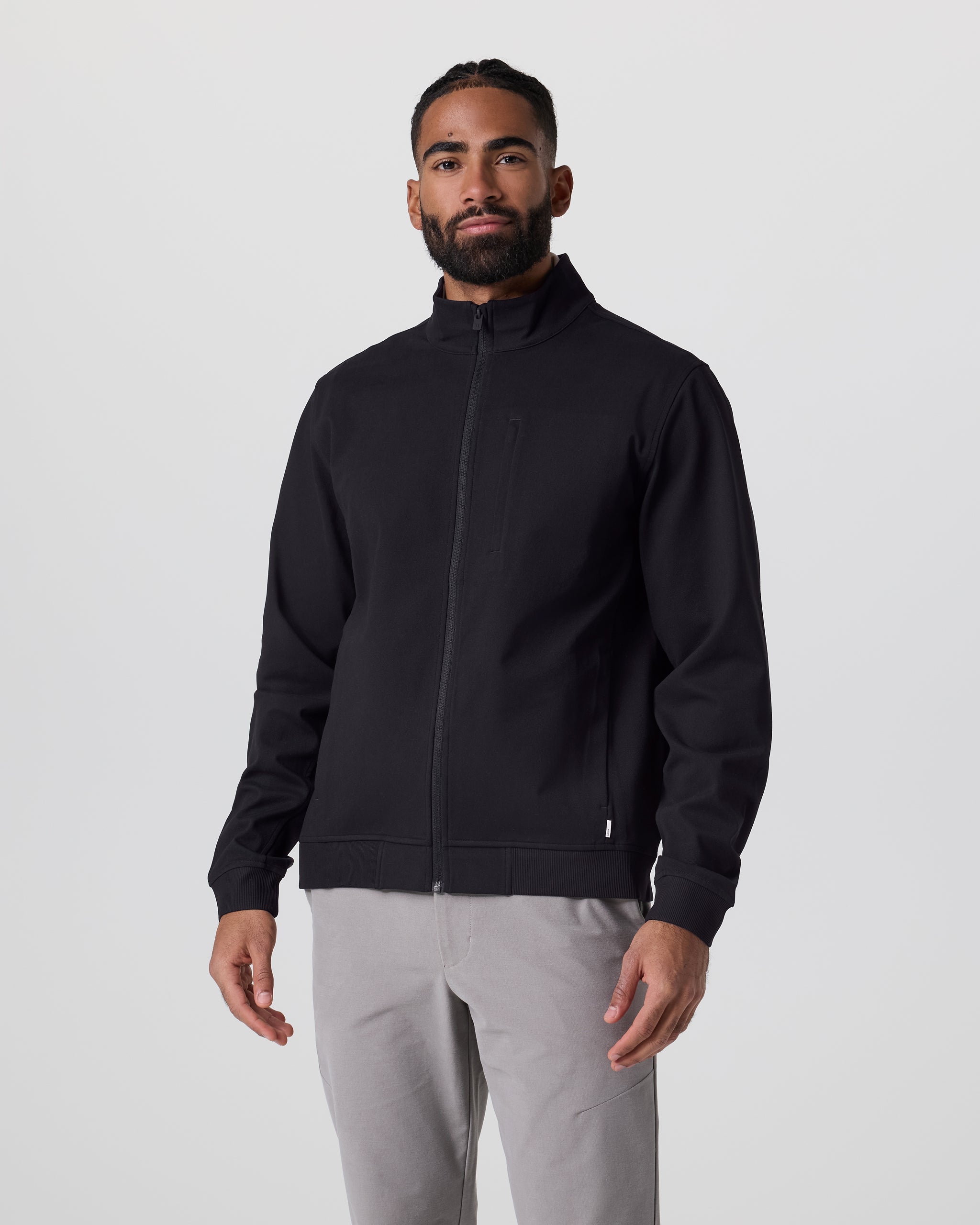 Vuori Meta™ Twill Full Zip | Black - Image 5