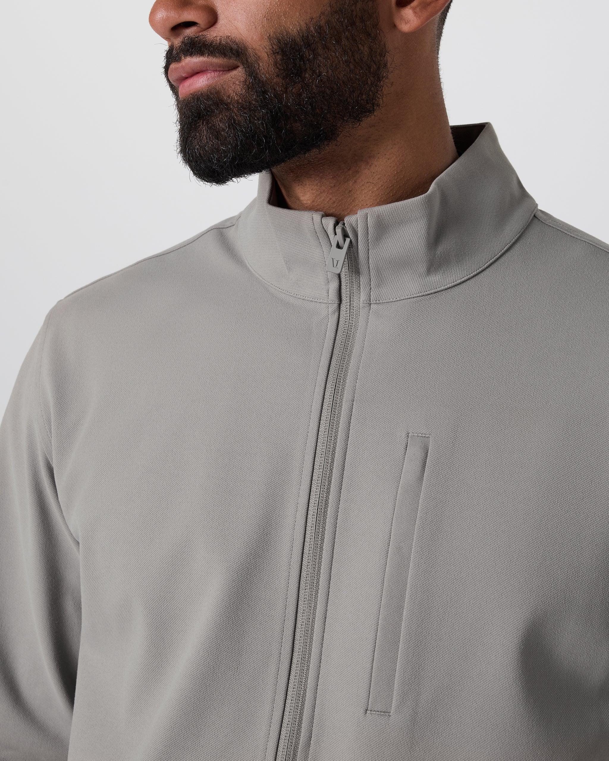 Vuori Meta™ Twill Full Zip | Shiitake - Image 2