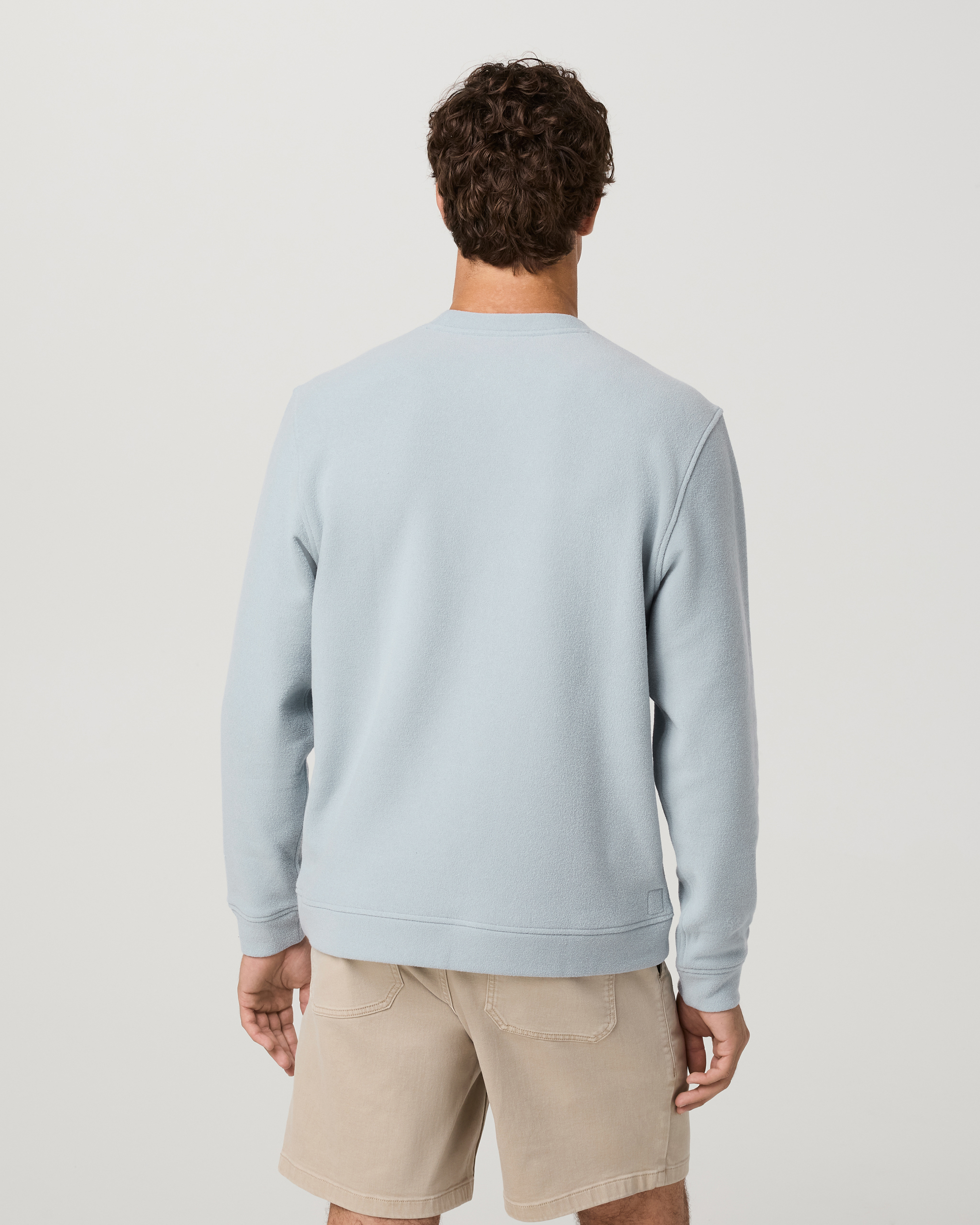 Beach Fleece Crew | Raindrop Heather - Image 5