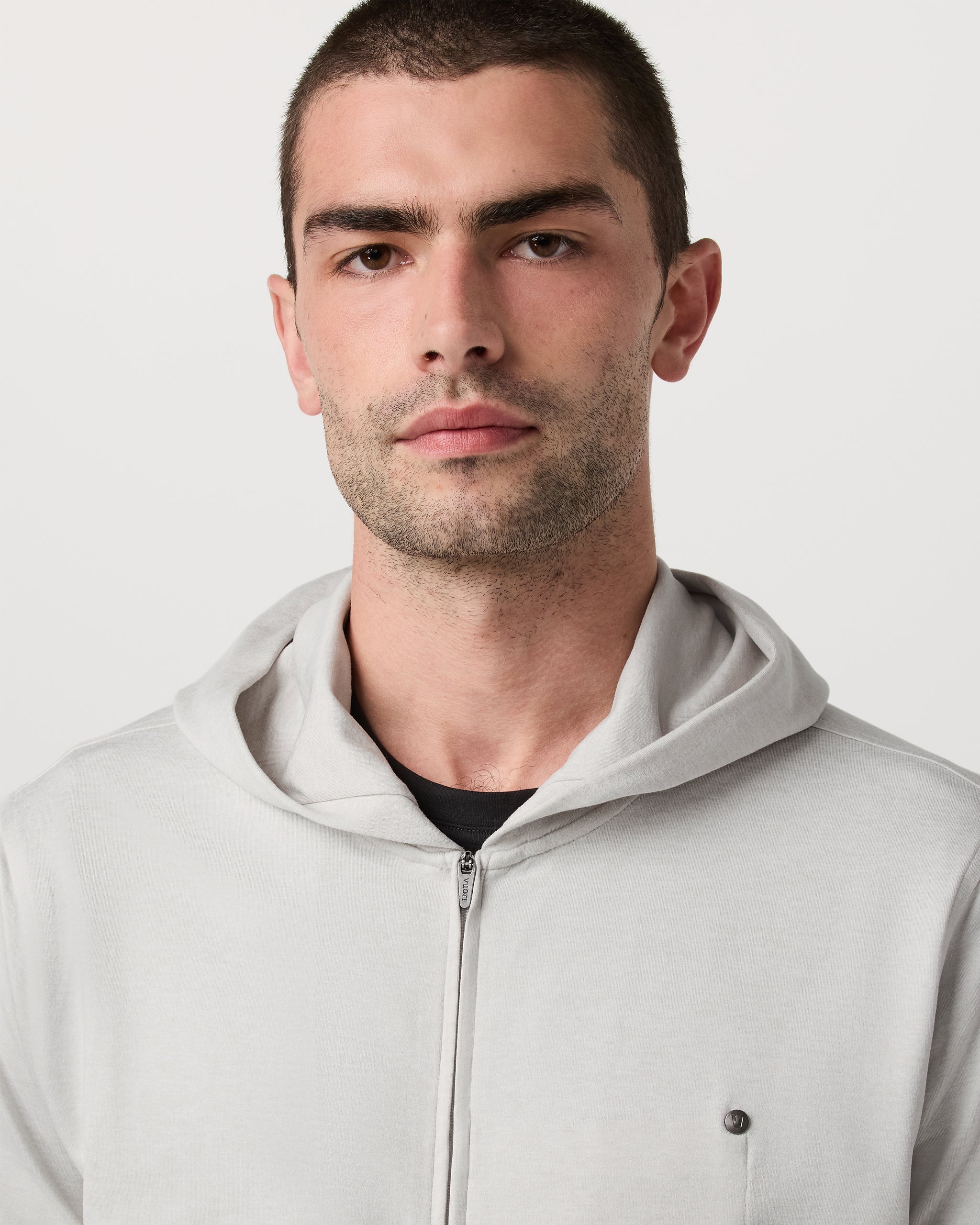 Ponto Full Zip Hoodie | Salt Heather - Image 5