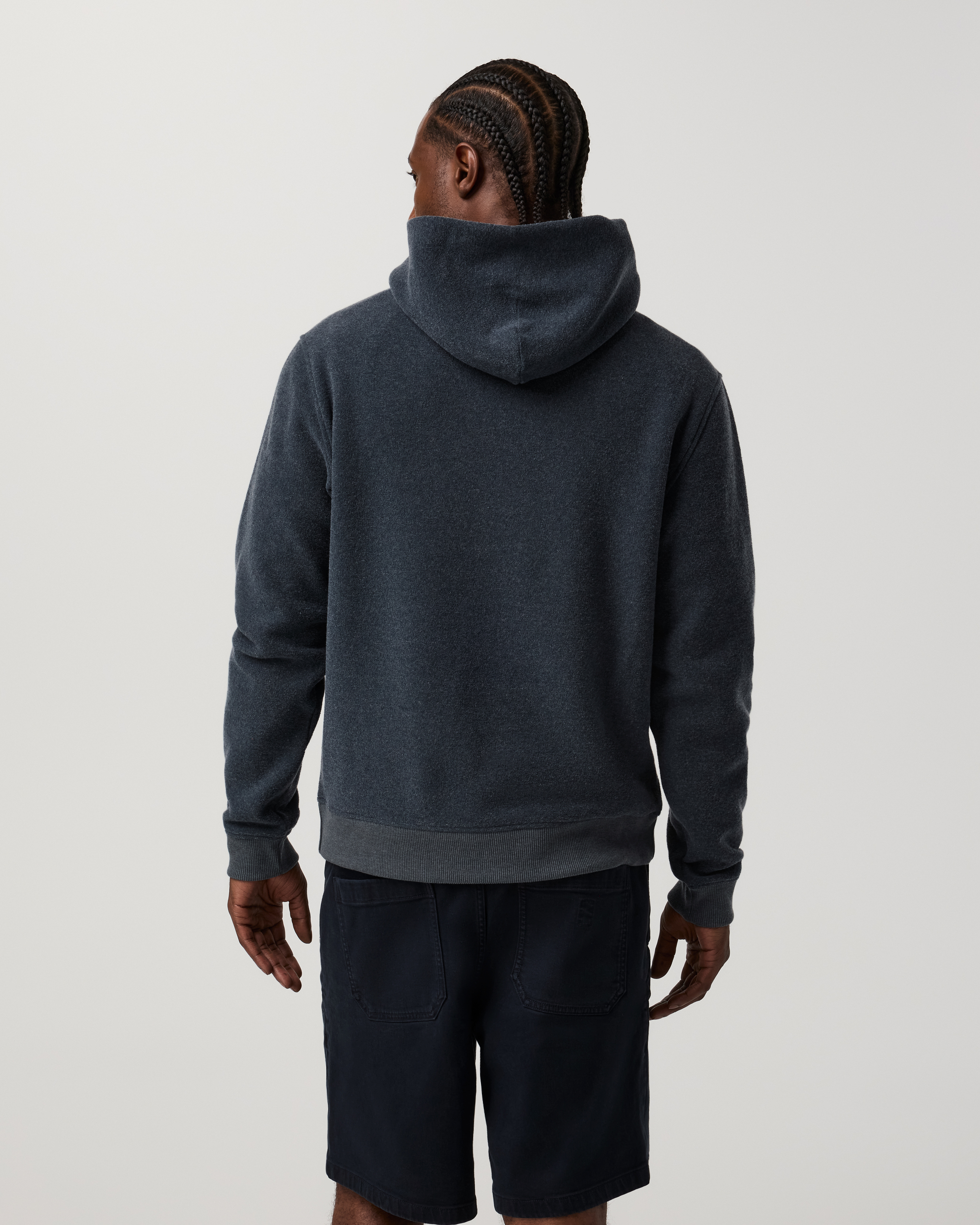 Beach Fleece Pullover Hoodie | Ink Heather - Image 4