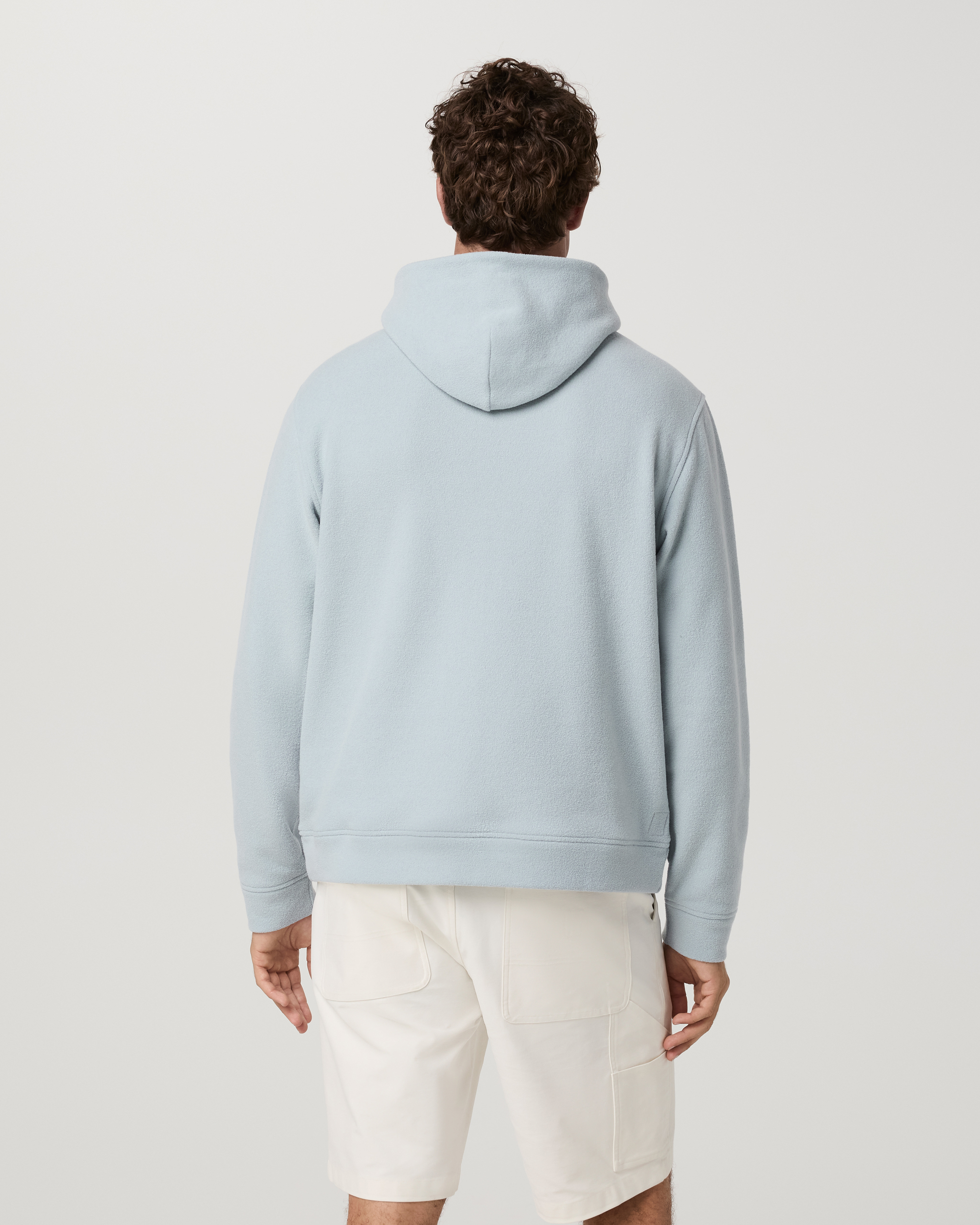 Beach Fleece Pullover Hoodie | Raindrop Heather - Image 5