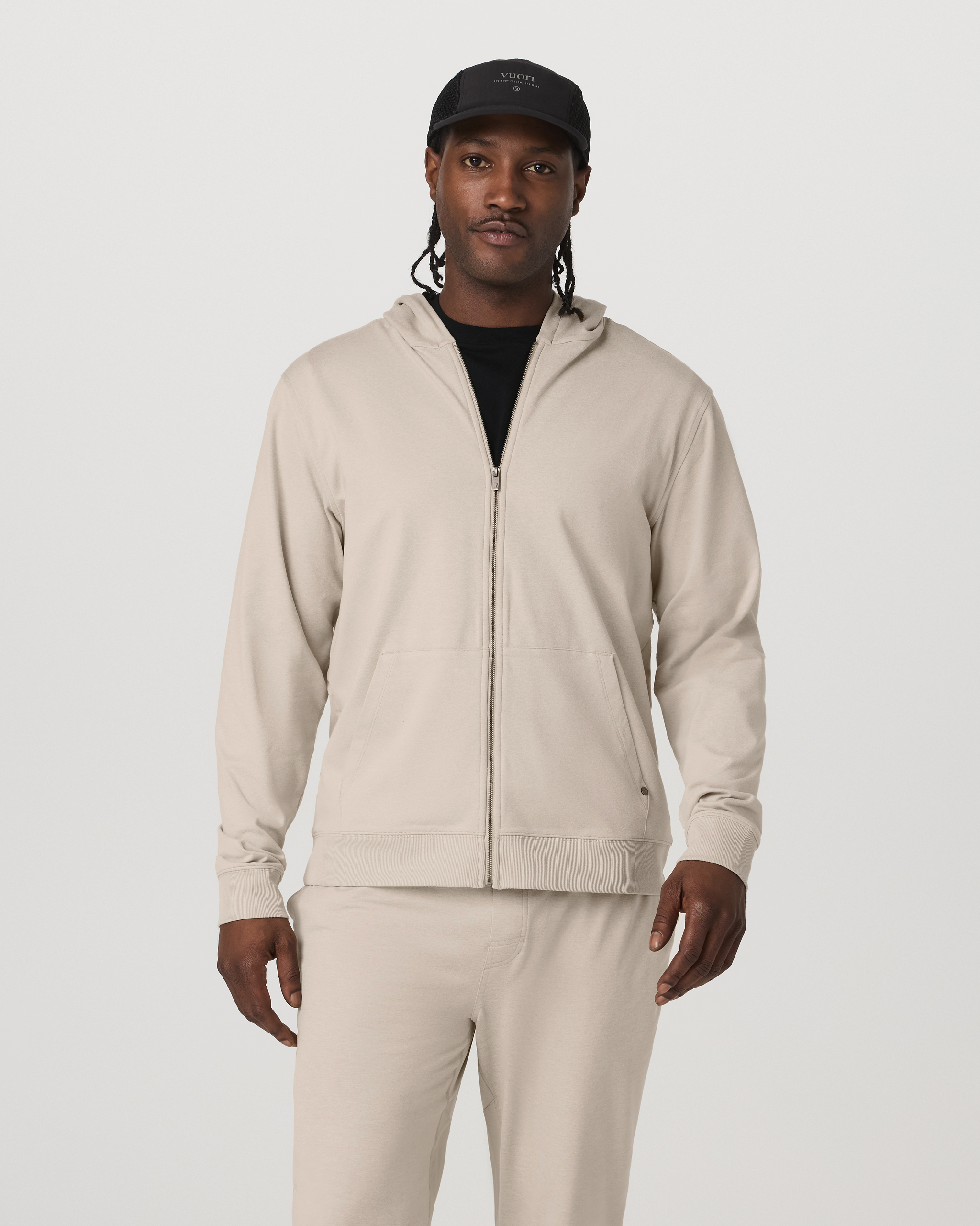 Coronado Full Zip Hoodie 2.0 | Limestone Heather