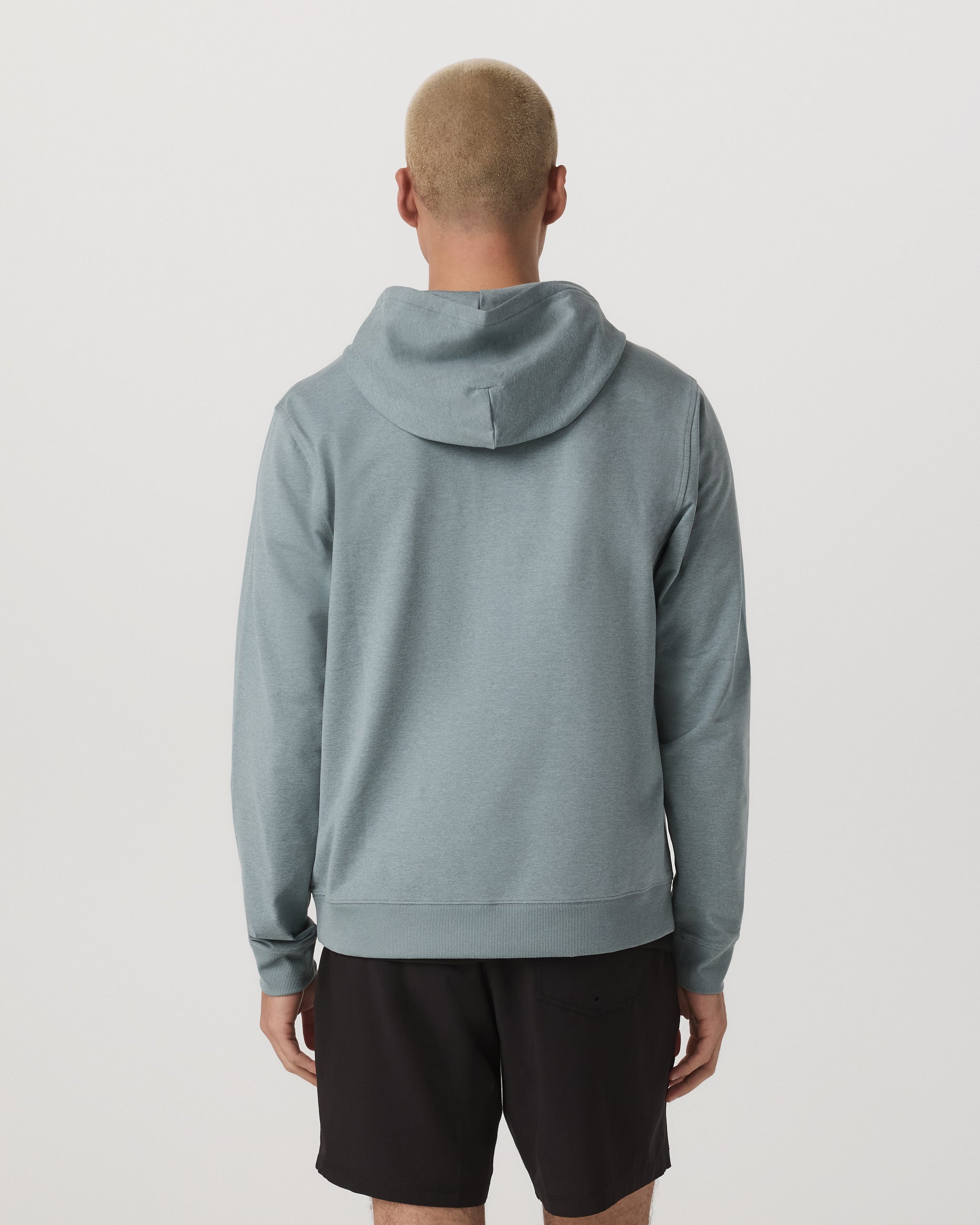 Coronado Full Zip Hoodie 2.0 | Misty Blue Heather - Image 3