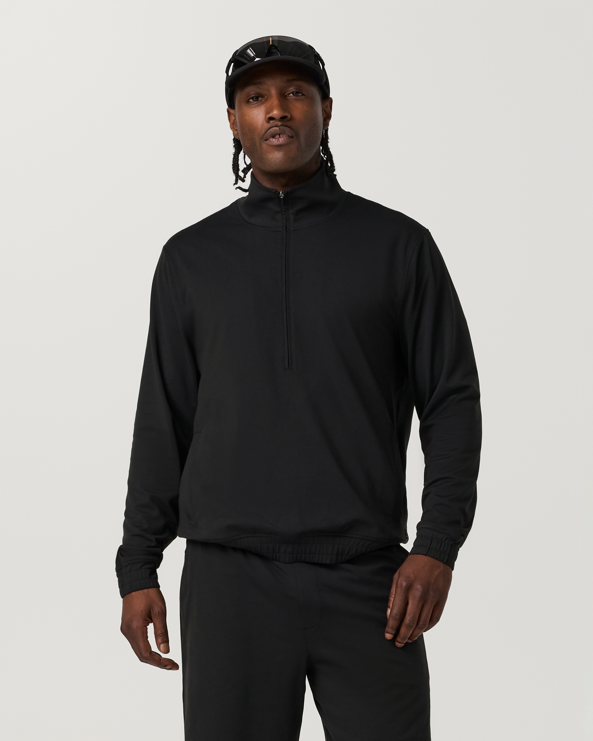 Ponto Re/ACTV Half Zip | Black - Image 3