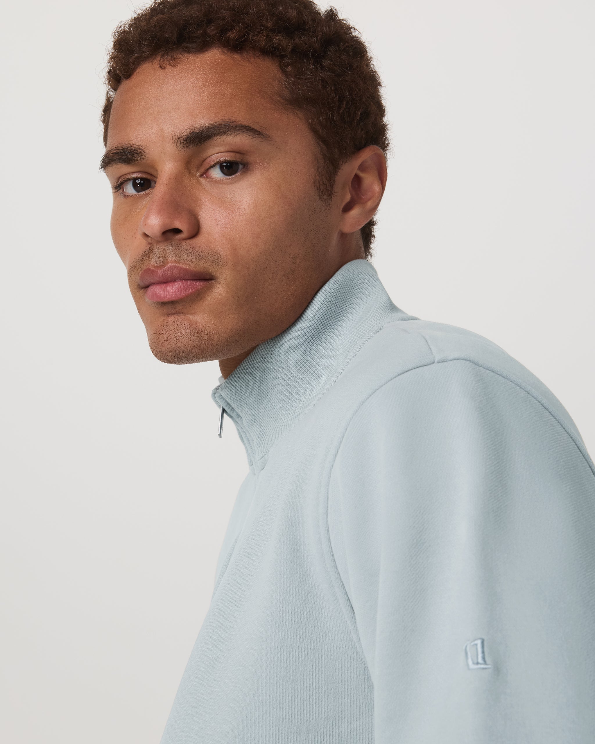 Seaside Half Zip | Blue Haze - Image 5