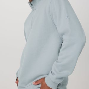 Seaside Half Zip | Blue Haze