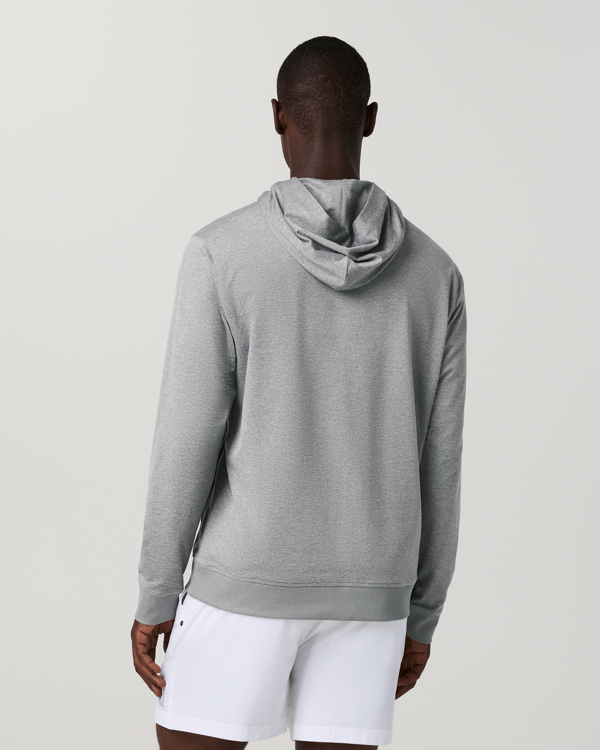 Ponto Pullover Hoodie | Grey Heather - Image 3