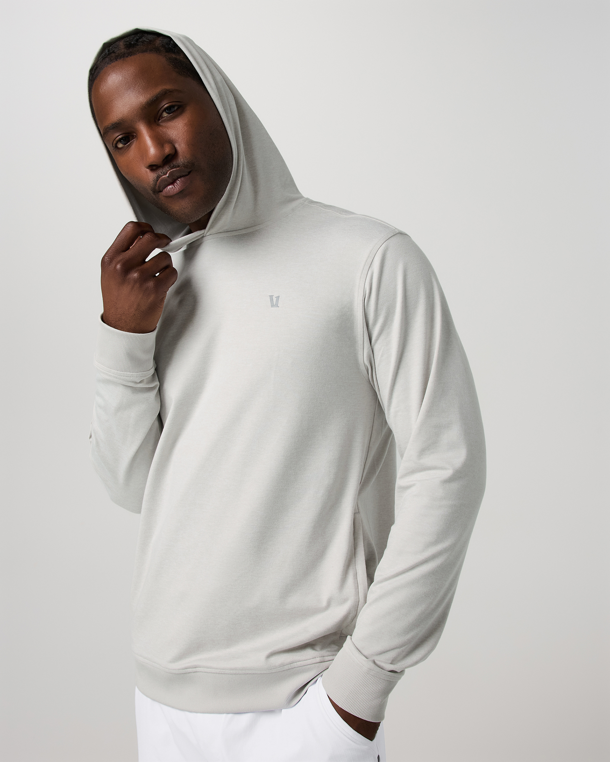 Ponto Pullover Hoodie | Salt Heather