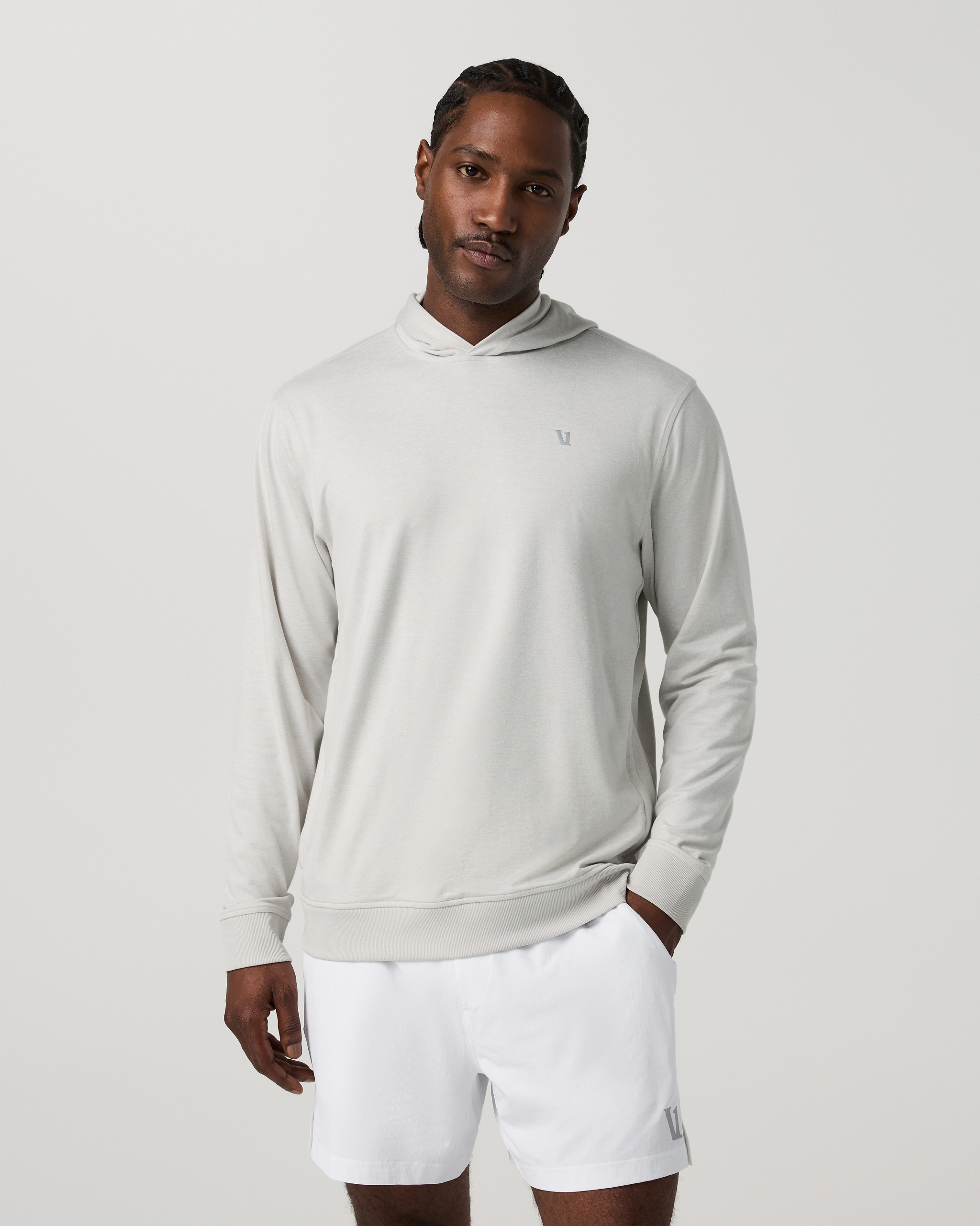 Ponto Pullover Hoodie | Salt Heather - Image 5