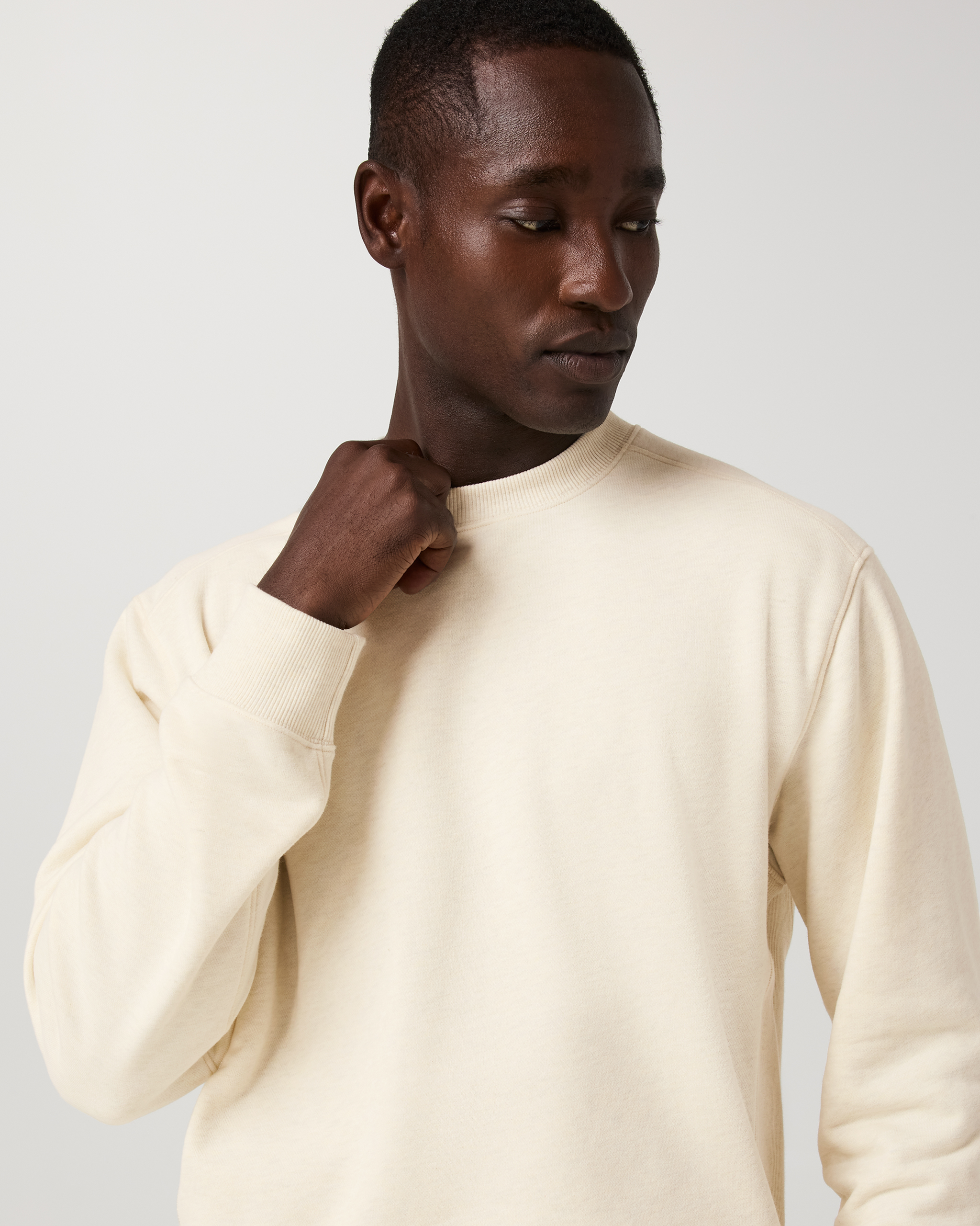 Cypress Vintage Crew | Buttermilk Heather - Image 4
