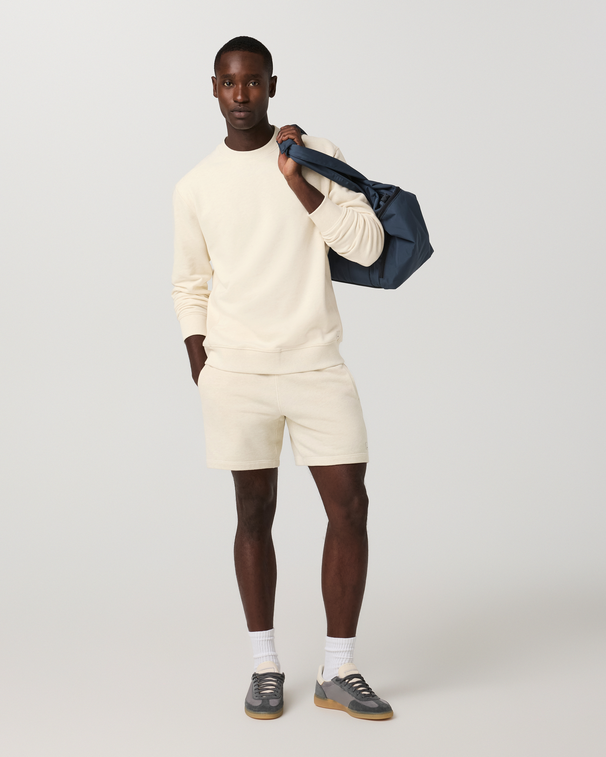 Cypress Vintage Crew | Buttermilk Heather - Image 6