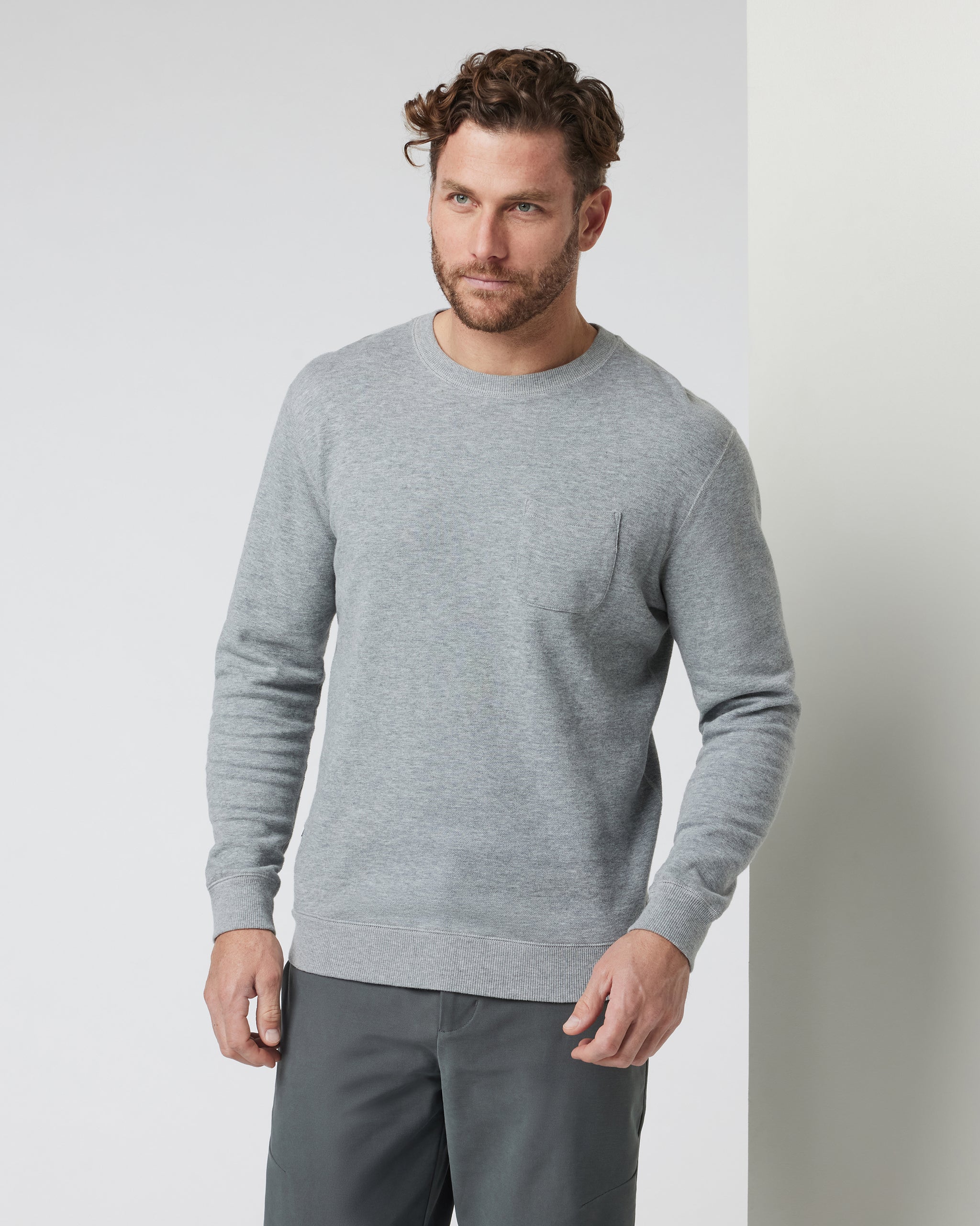 Jeffreys Pullover | Heather Grey - Image 5
