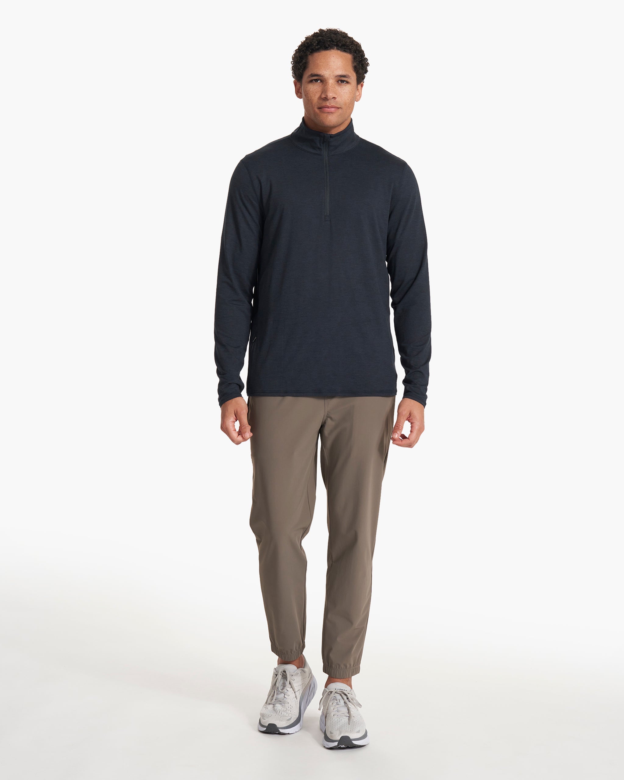 Ease Performance Half Zip | Ink Heather - Image 4