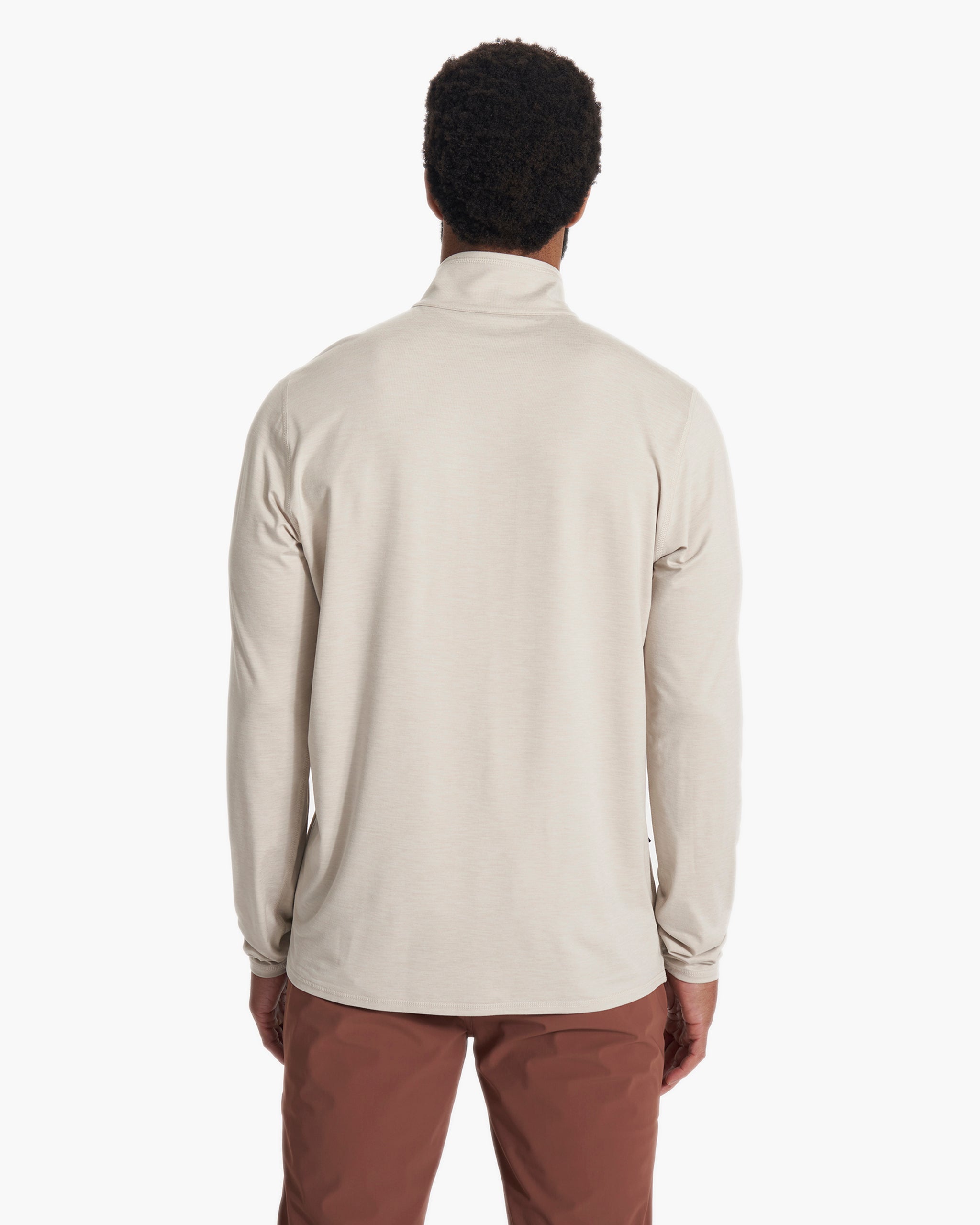 Ease Performance Half Zip | Suede Heather - Image 4
