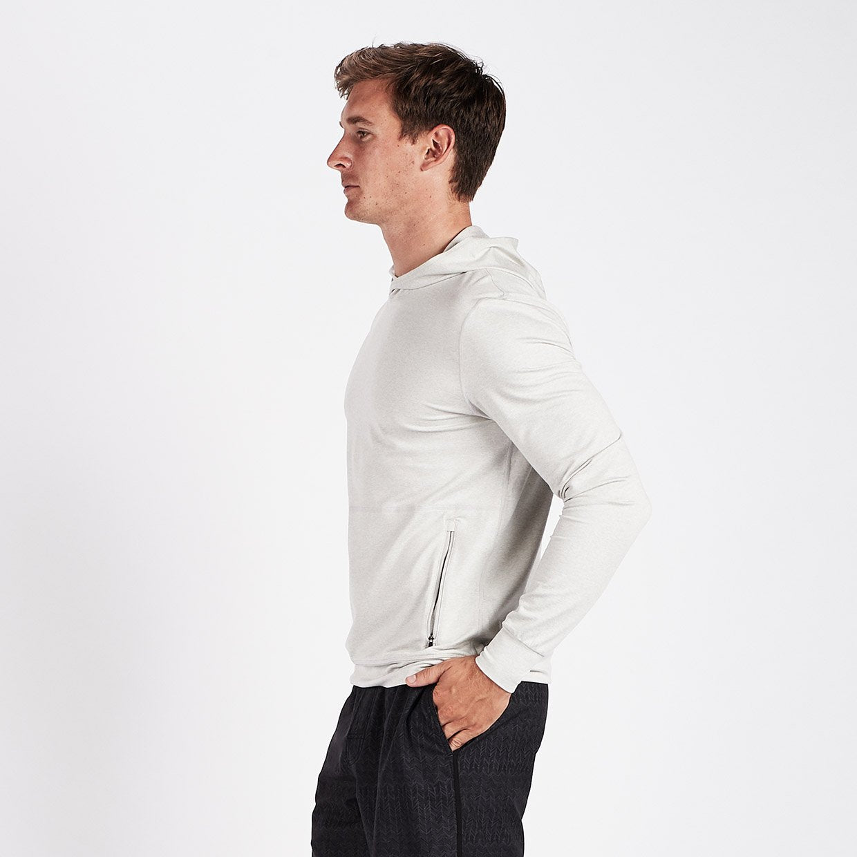 Ponto Performance Pullover | Dove Grey Heather - Image 2