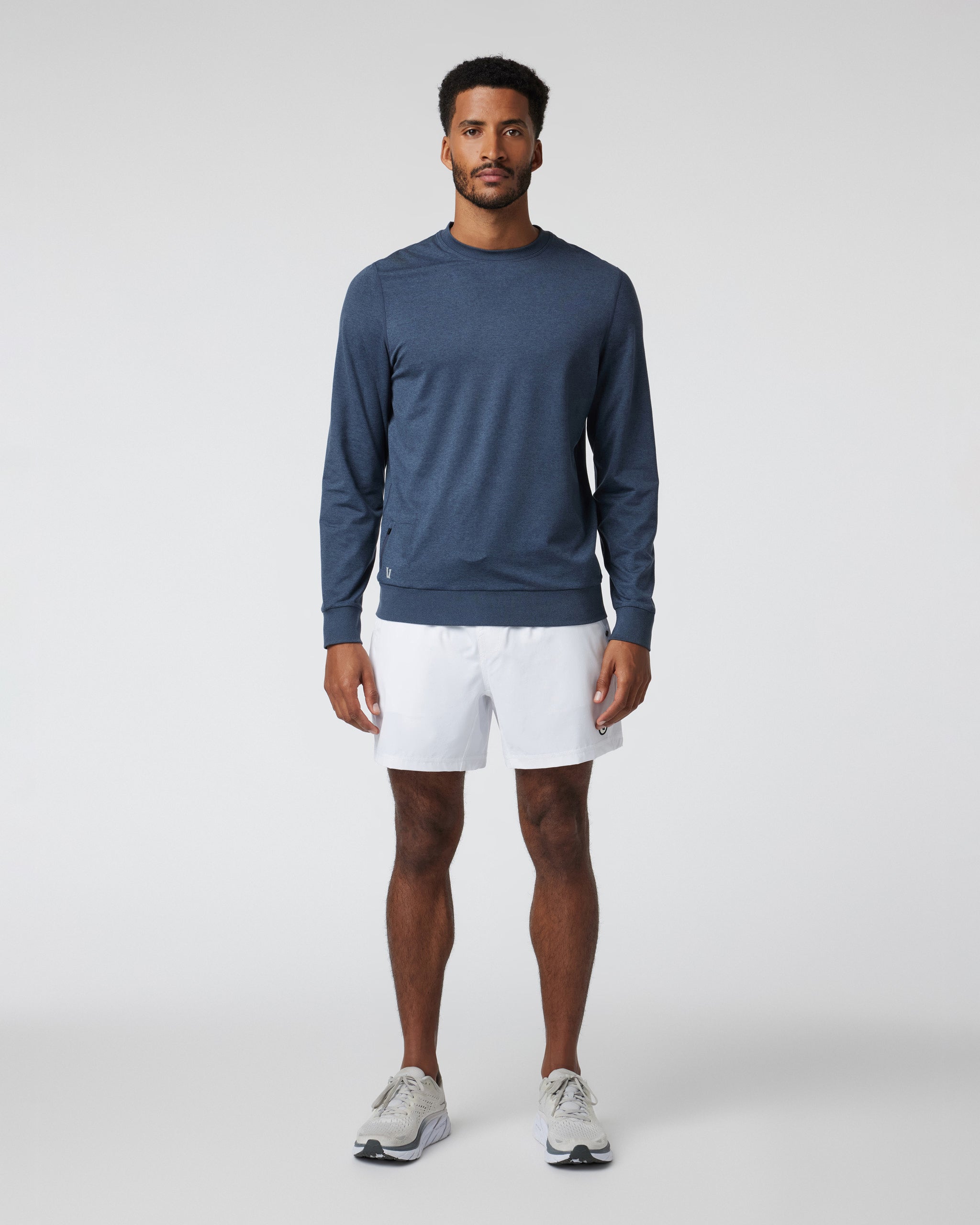 Ponto Performance Crew | Azure Heather - Image 3