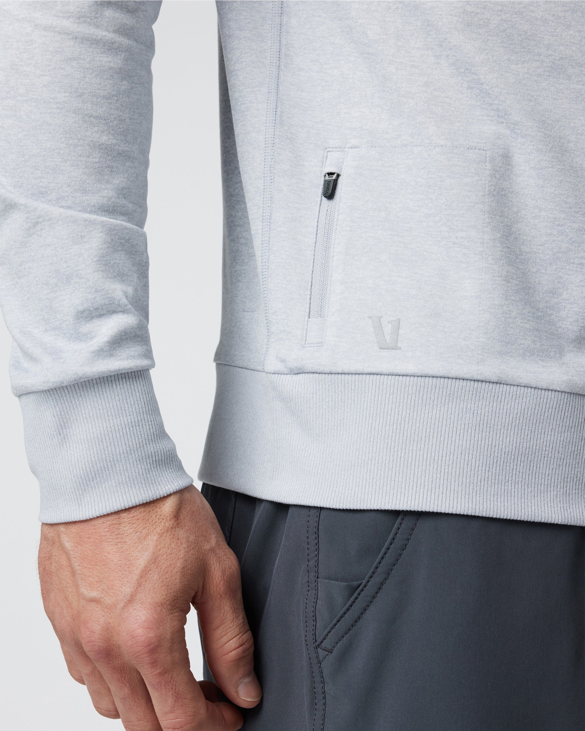 Ponto Performance Crew | Platinum Heather - Image 2