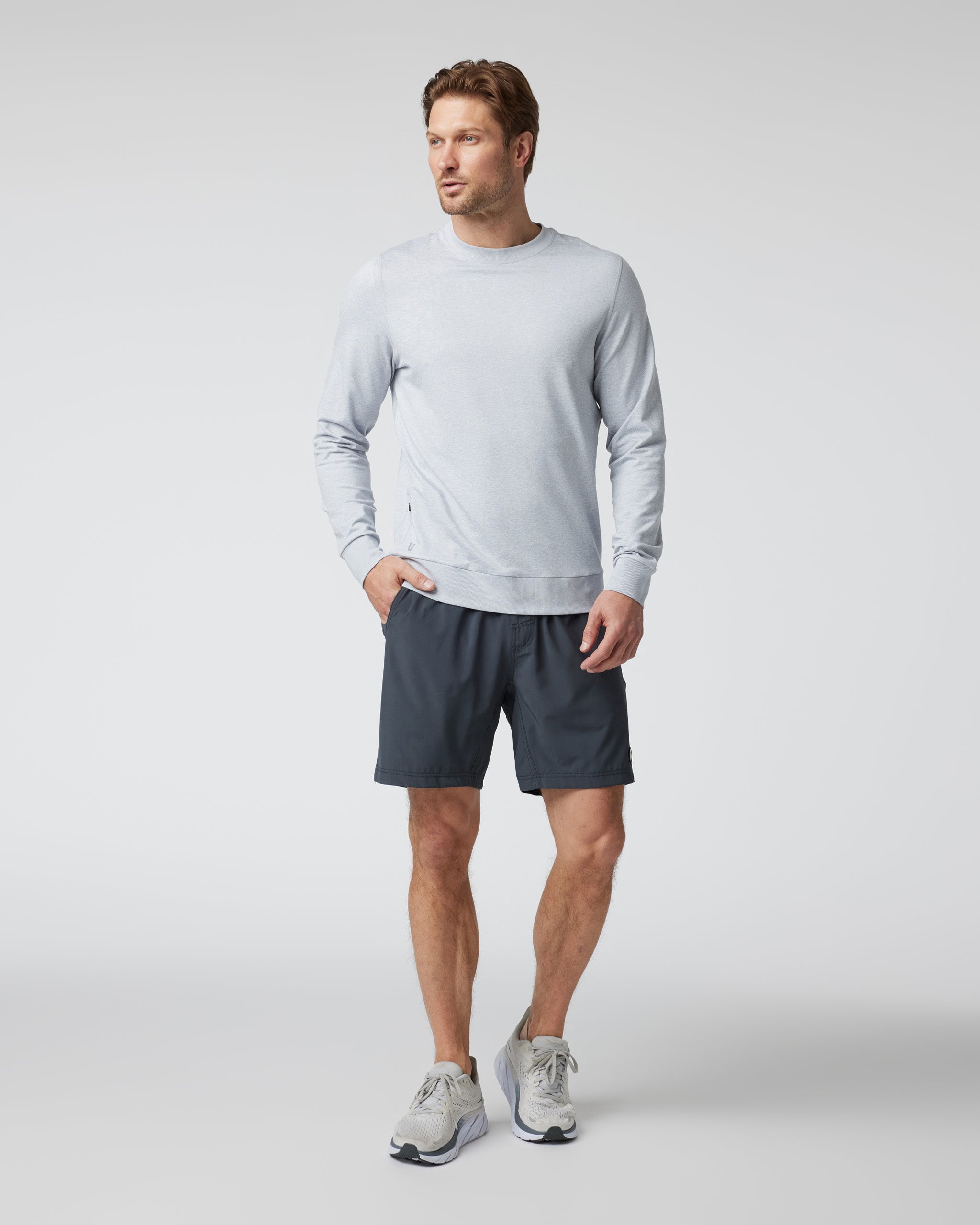 Ponto Performance Crew | Platinum Heather - Image 4