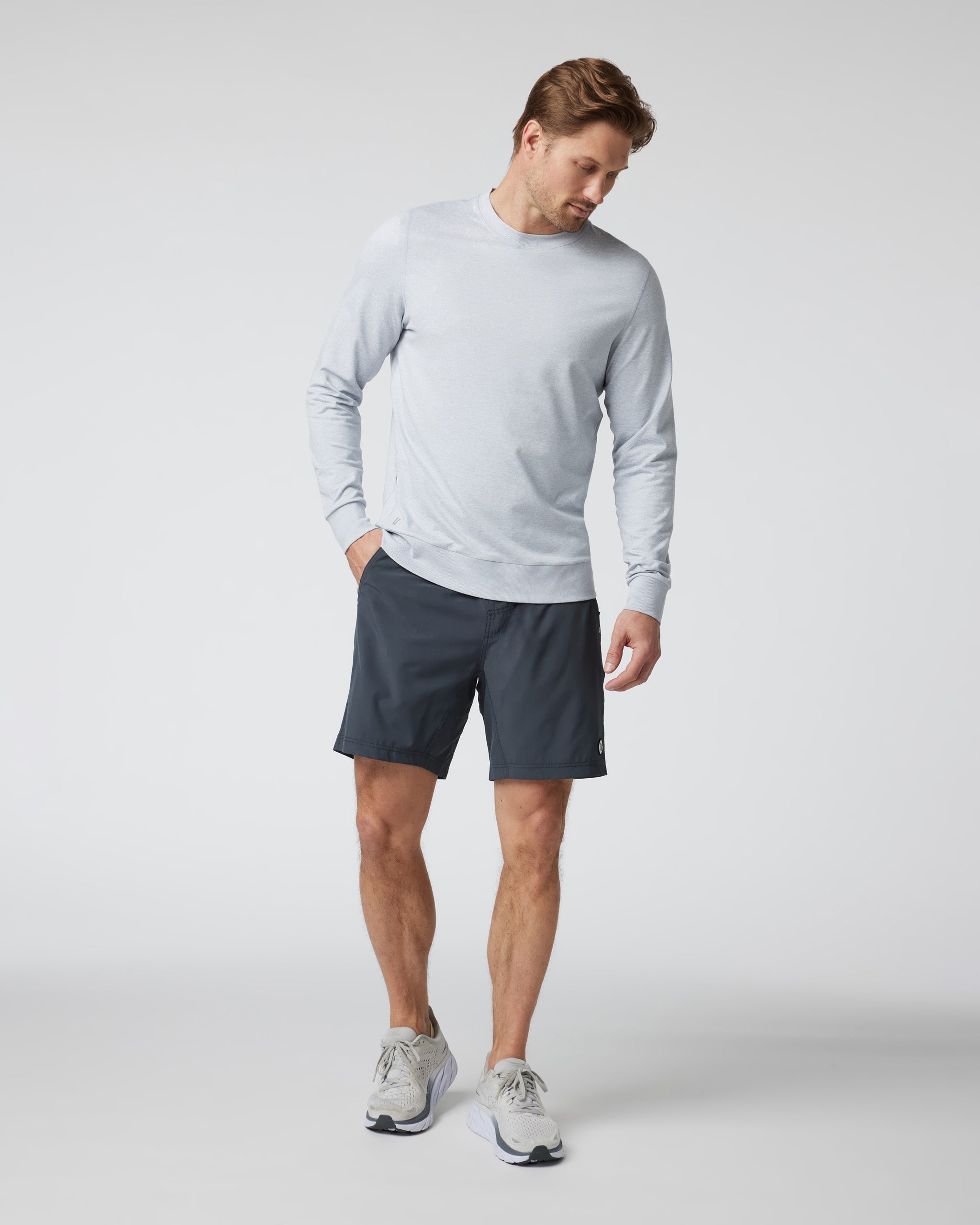 Ponto Performance Crew | Platinum Heather - Image 5