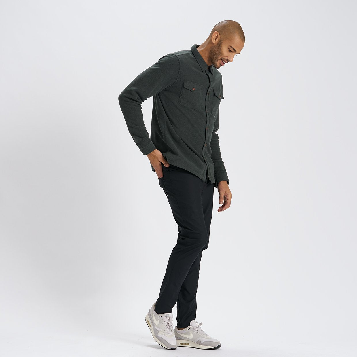 Aspen Shirt Jacket | Blackened Green - Image 4