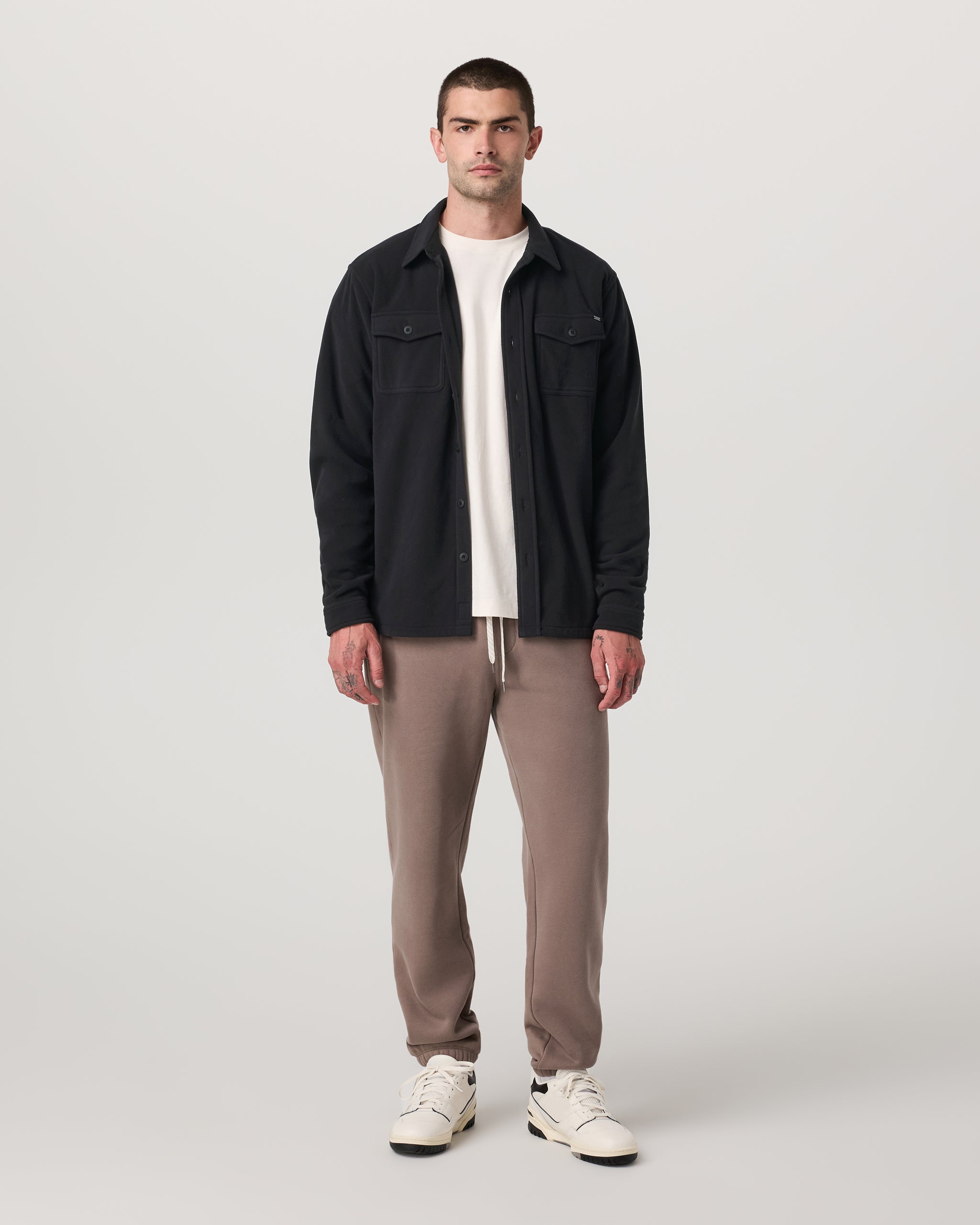 Aspen Shirt Jacket | Black - Image 5