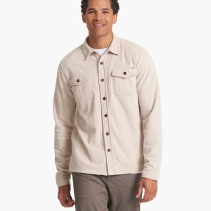 Aspen Shirt Jacket | Oyster Heather