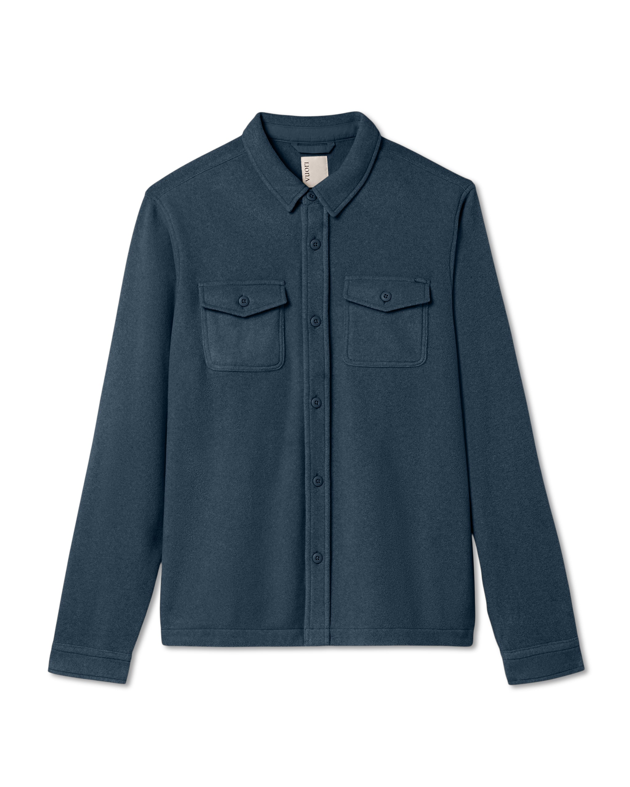 Aspen Shirt Jacket | Ocean Blue - Image 6