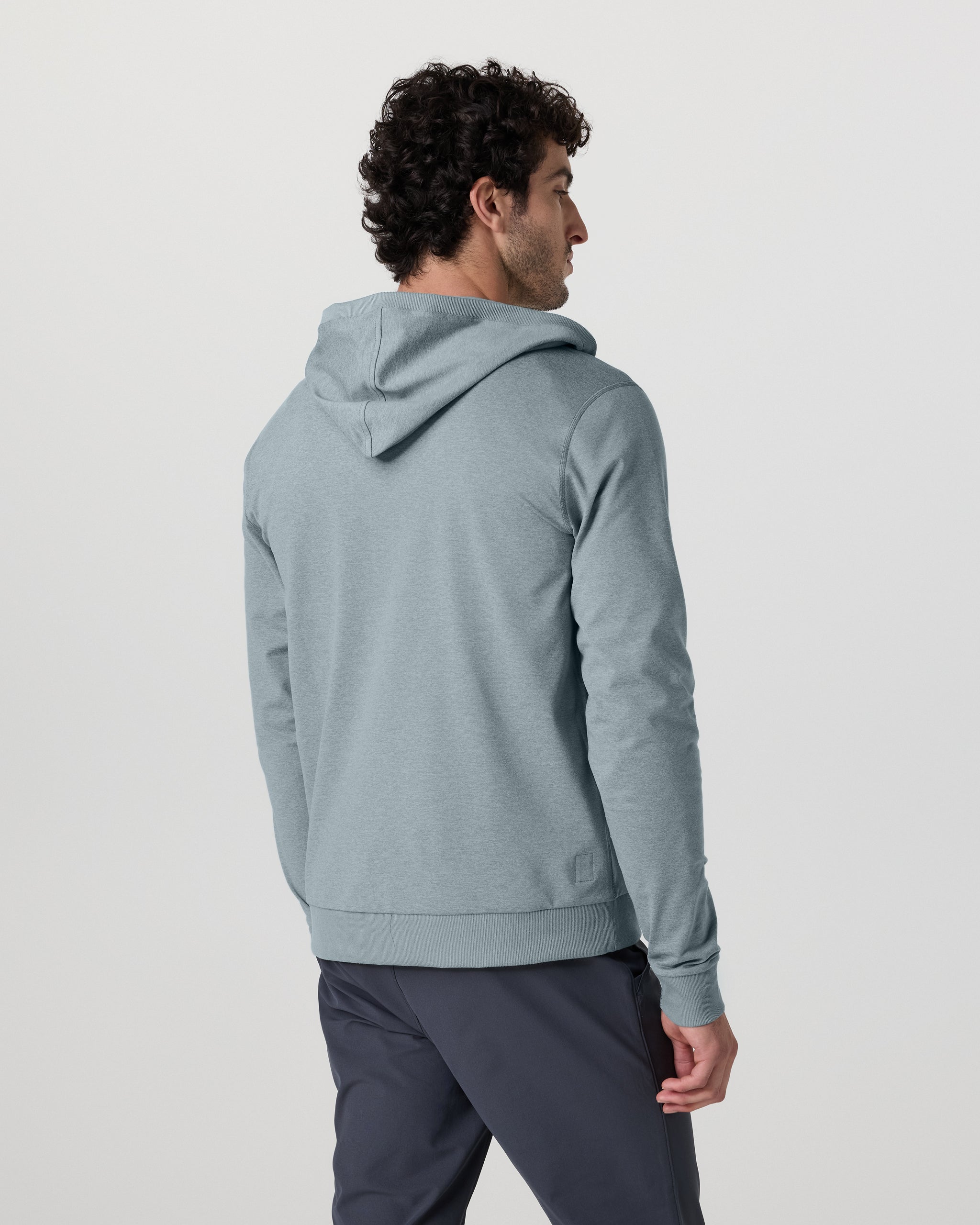 Coronado Hoodie | Dusty Blue Heather - Image 3