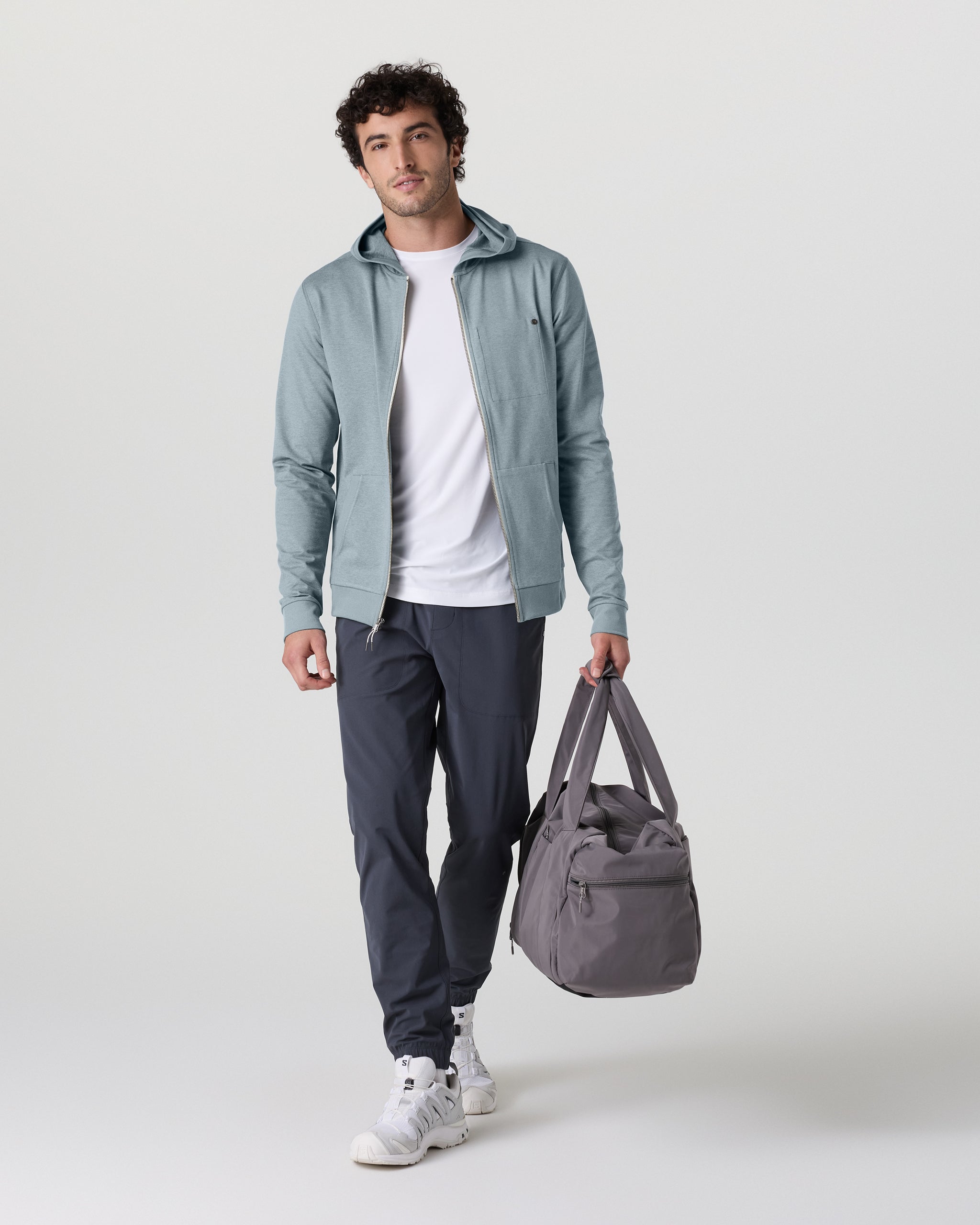 Coronado Hoodie | Dusty Blue Heather - Image 4