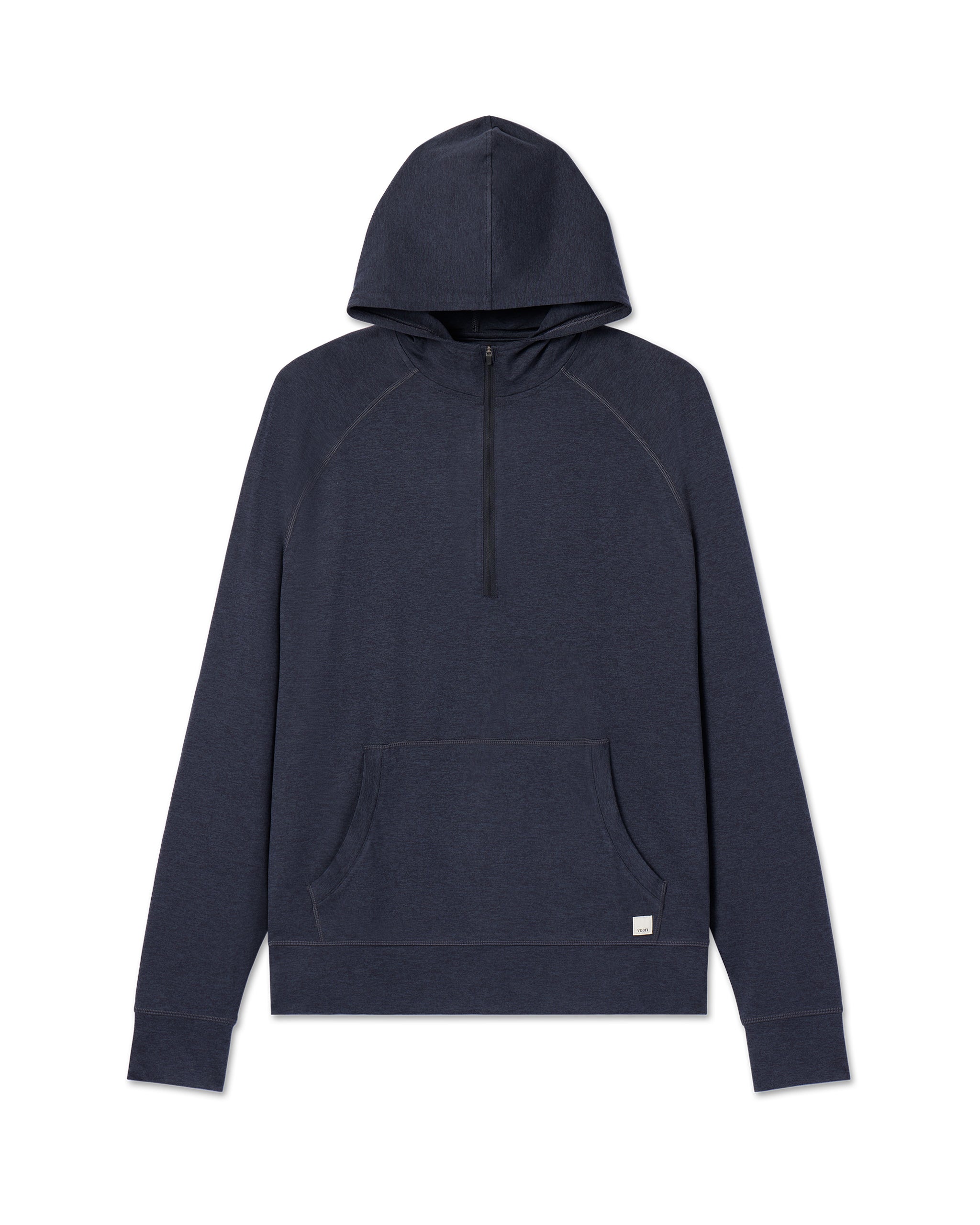 Ponto Performance Half Zip Hoodie | Midnight Heather - Image 6
