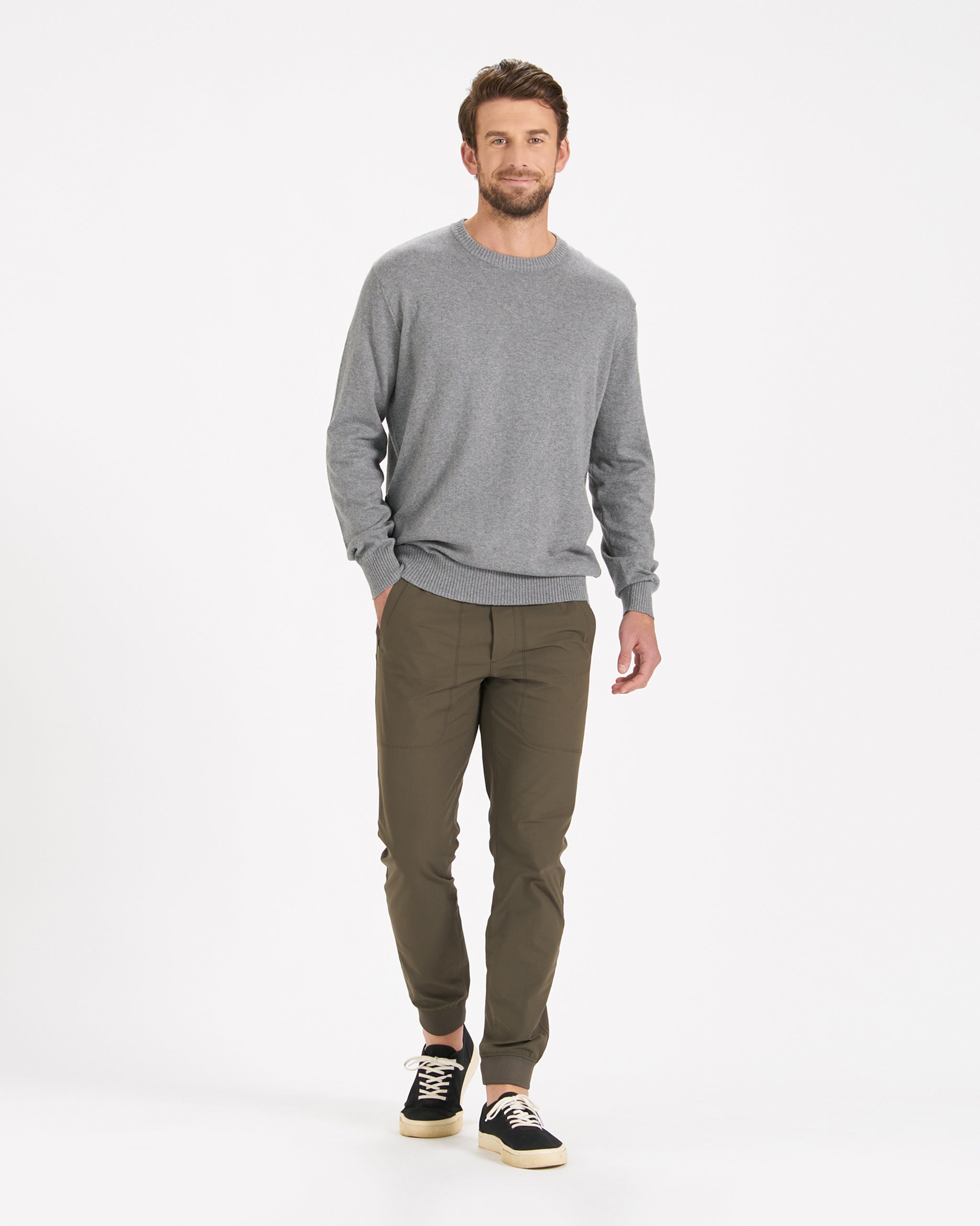 Fluent Sweater | Heather Grey - Image 3