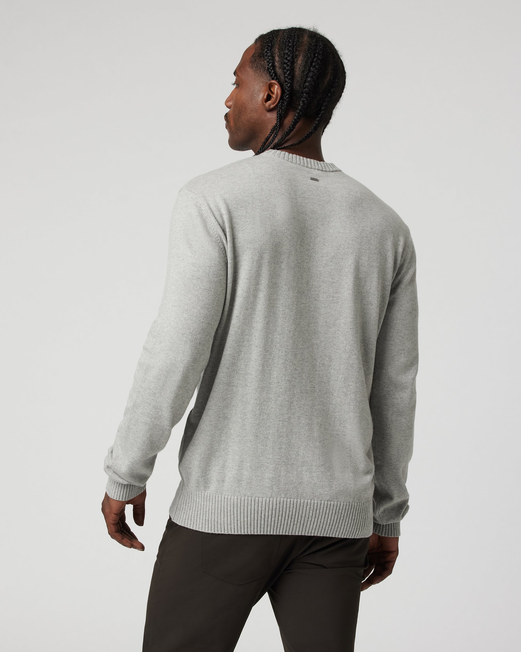 Fluent Sweater | Light Heather Grey - Image 2