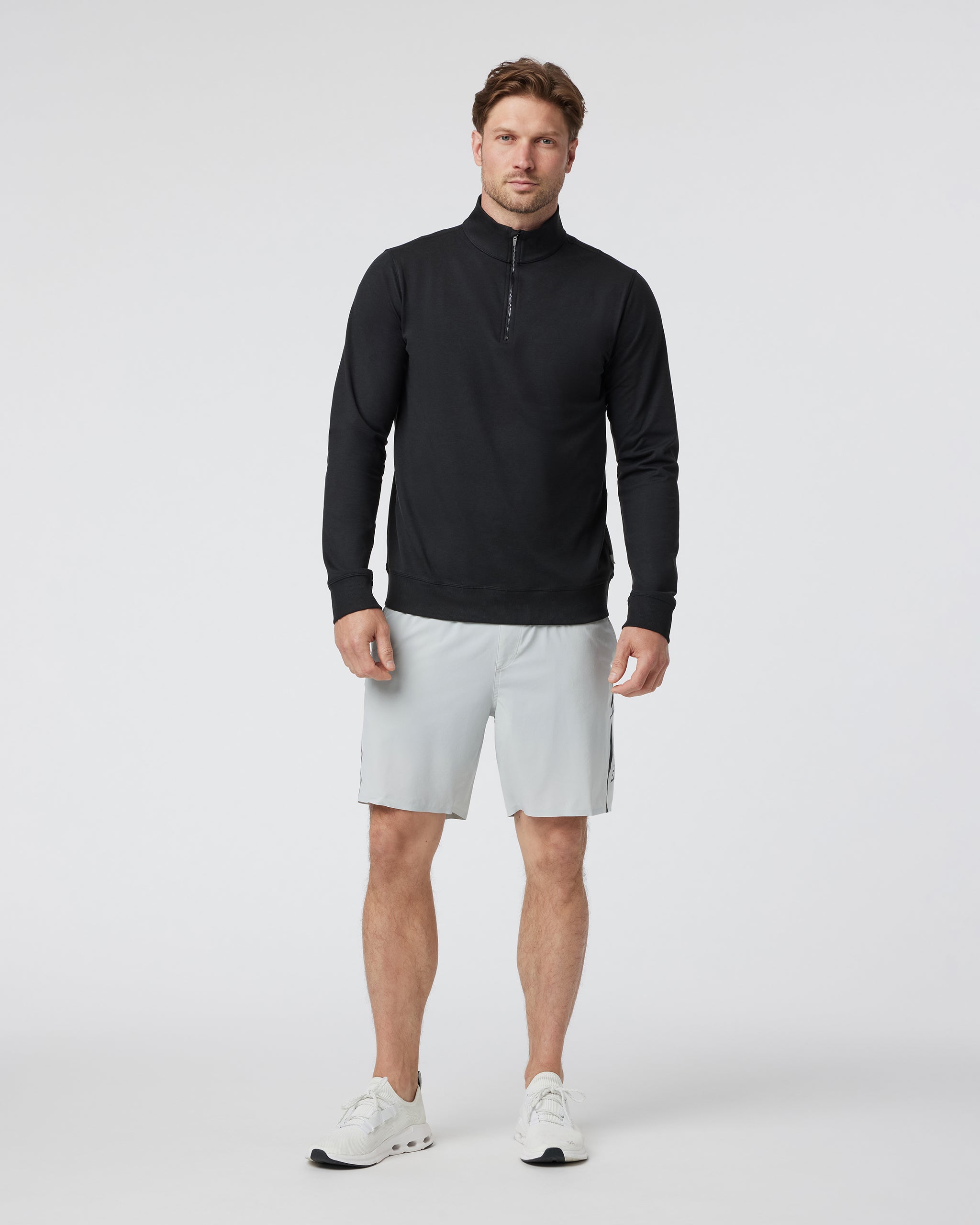 Coronado Half Zip | Black Heather - Image 5