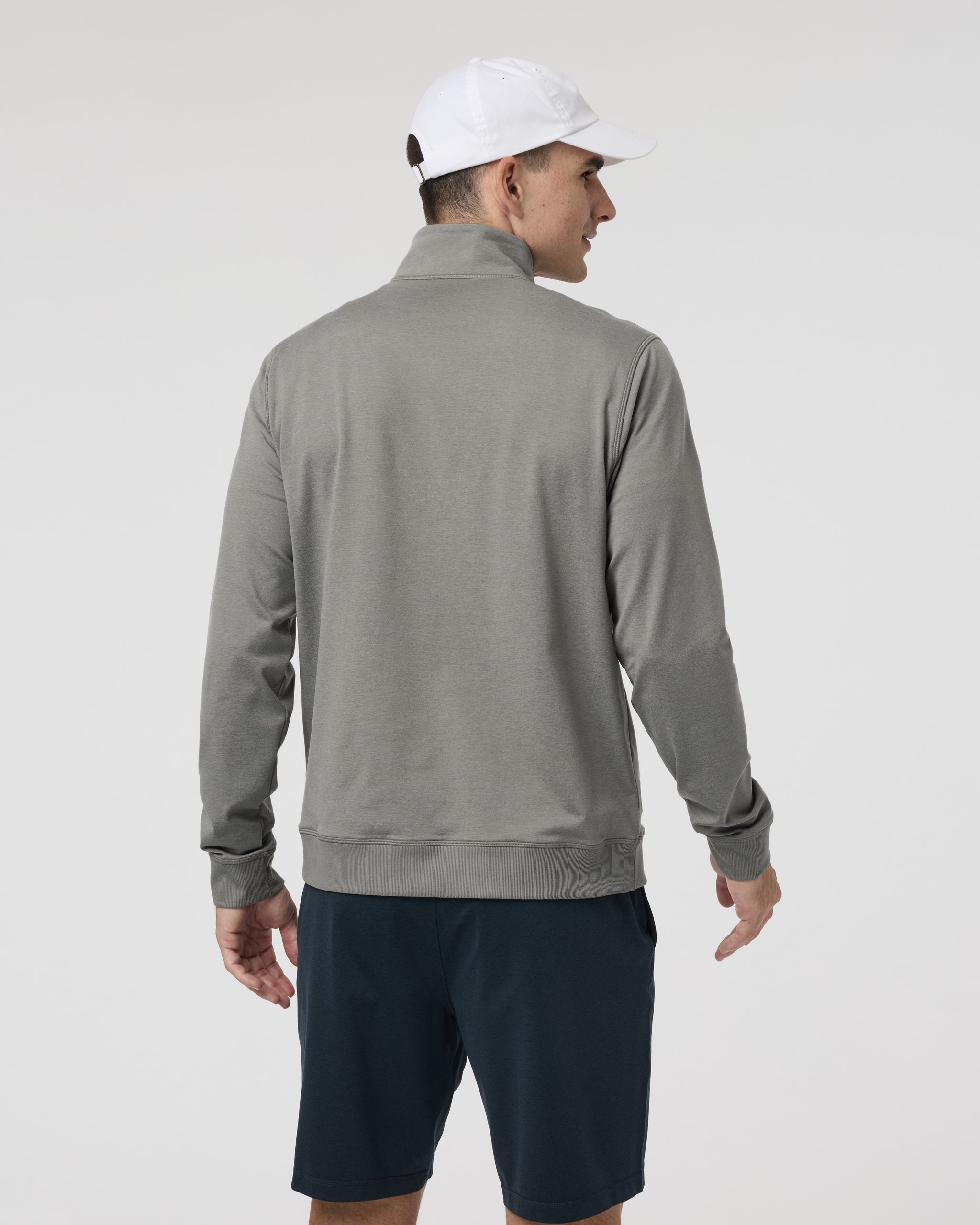 Coronado Half Zip | Dolomite Heather - Image 3